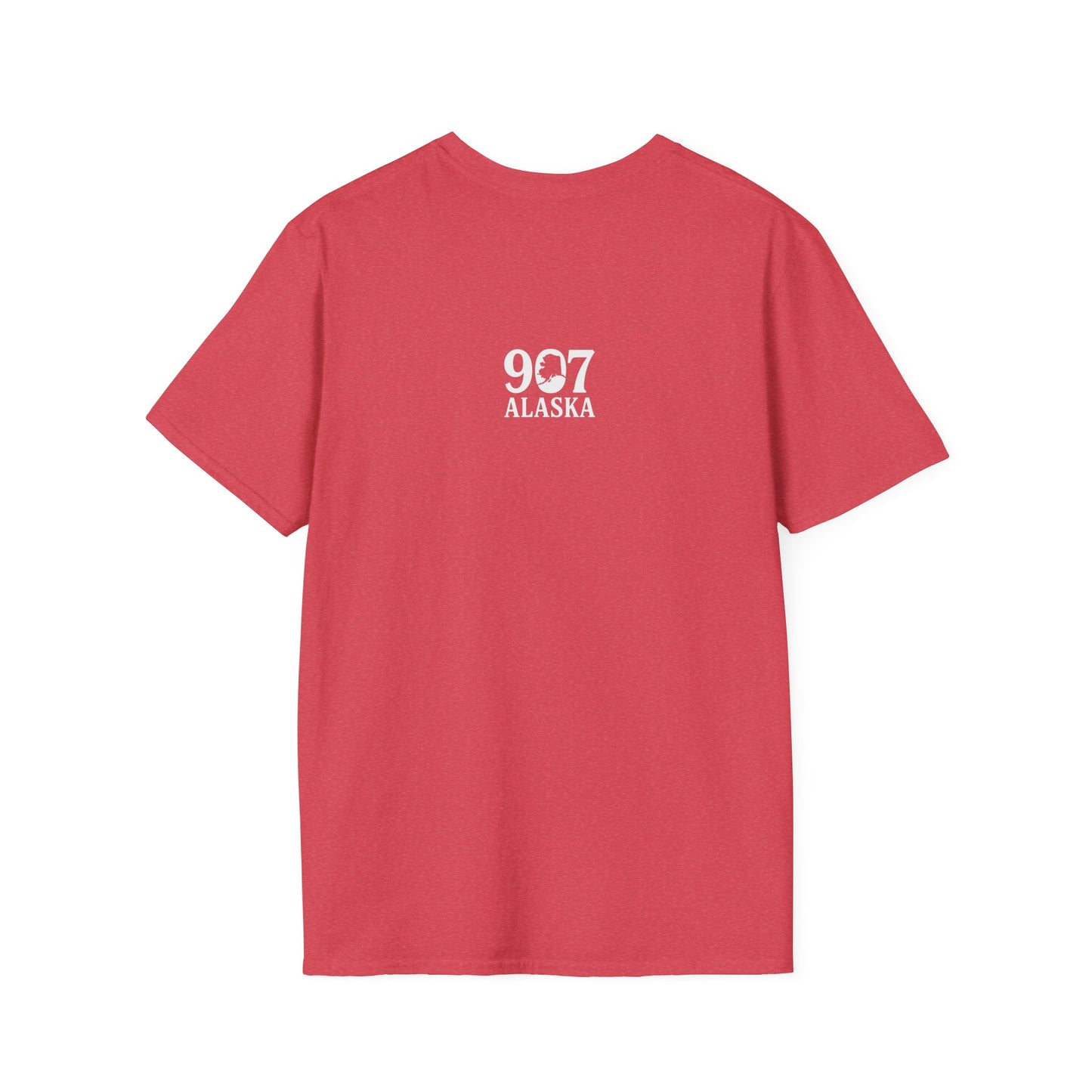 Cozy Cabin T-Shirt, Illustrative T-Shirt, Vintage Alaska Tee, Great Outdoors Wear, Unique Gift for Nature Lovers