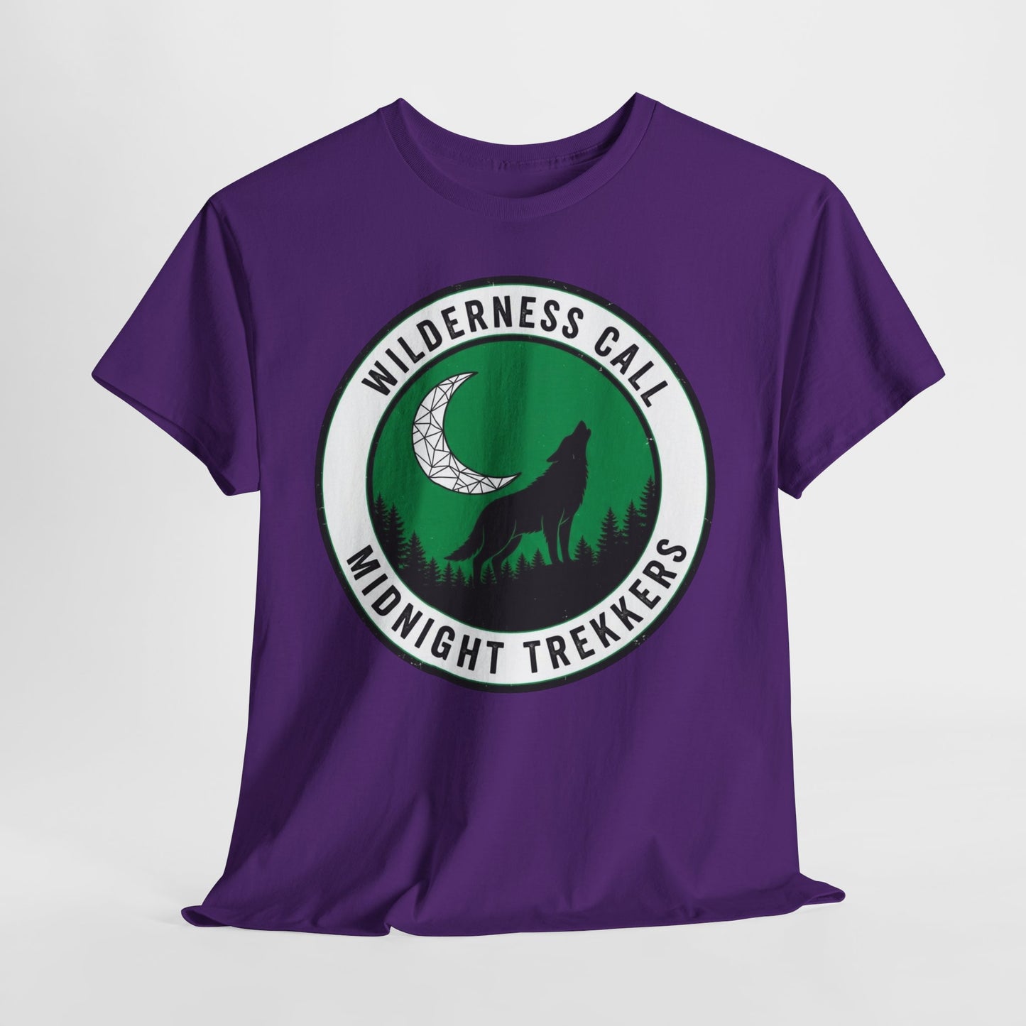 Wilderness Call: Midnight Trekkers Wolf Moon Tee