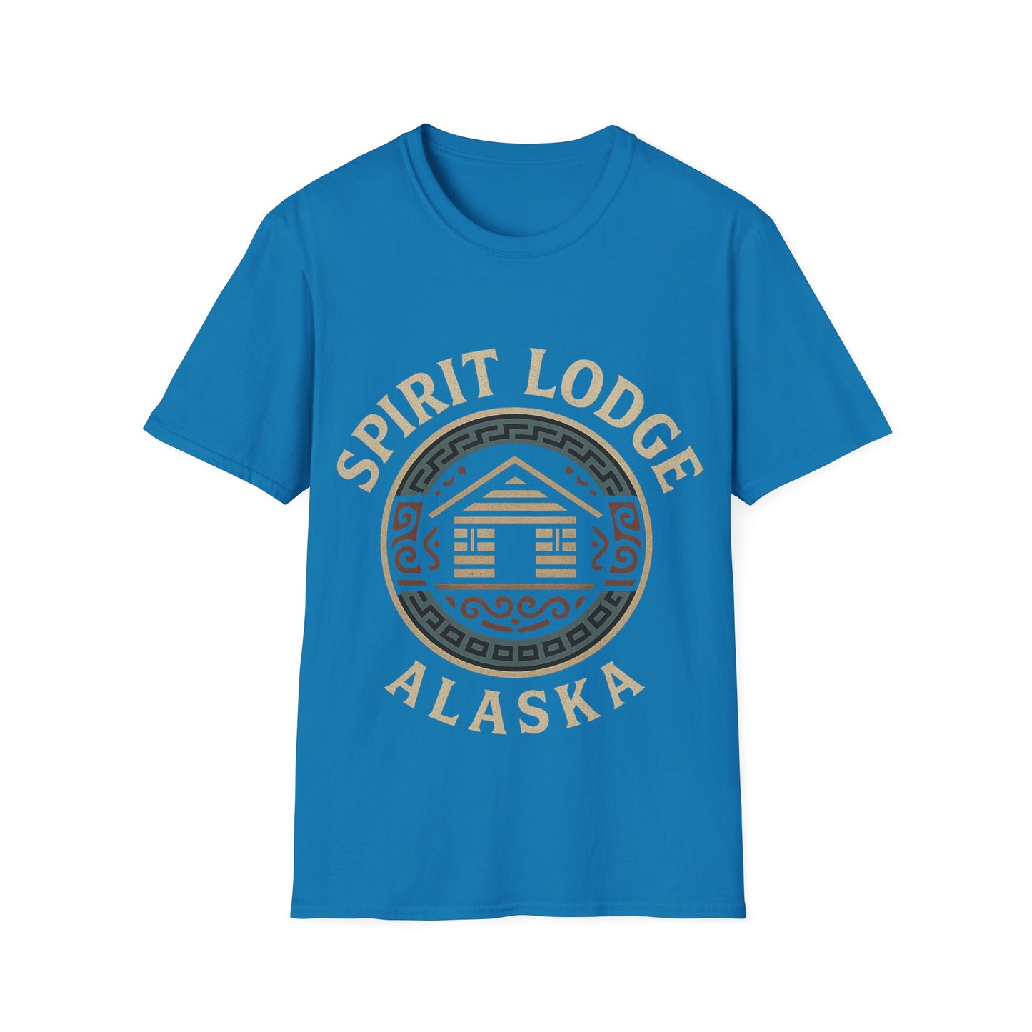 Spirit Lodge Alaska Tee – Rustic Cabin Design