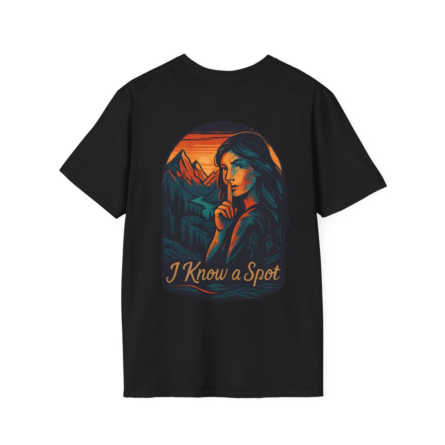 "I Know a Spot" Adventure Tee – Vintage Outdoor Shirt