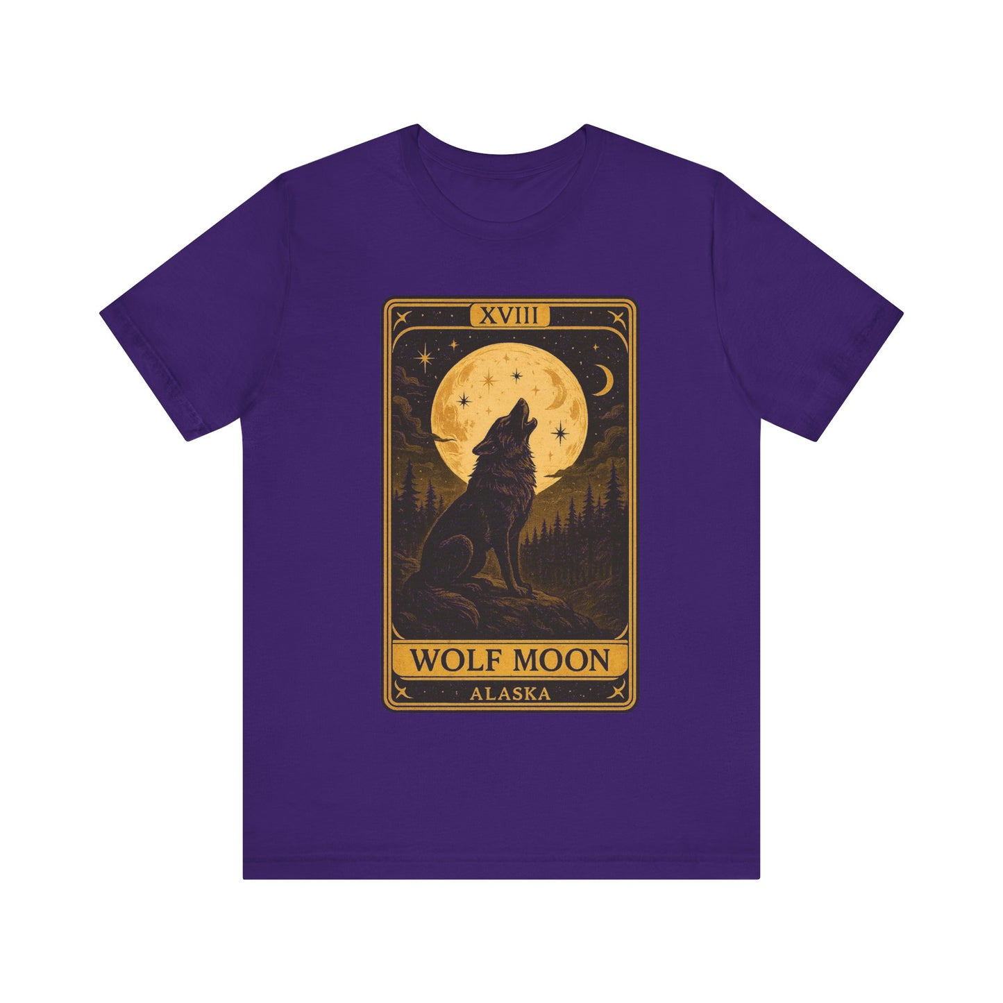 Wolf Moon Alaska | Vintage Mystical Graphic Tee