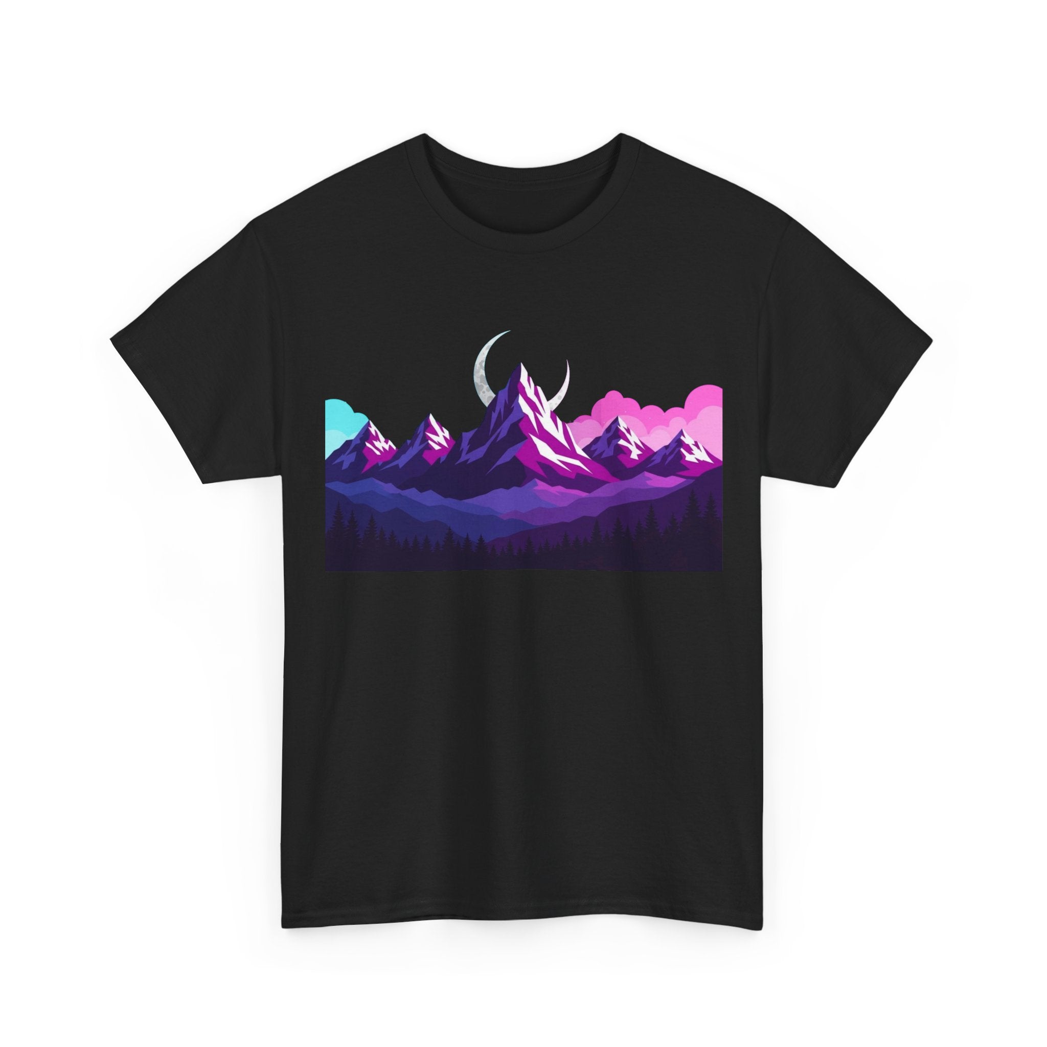 Under the Midnight Peaks – Lunar Horizon Tee