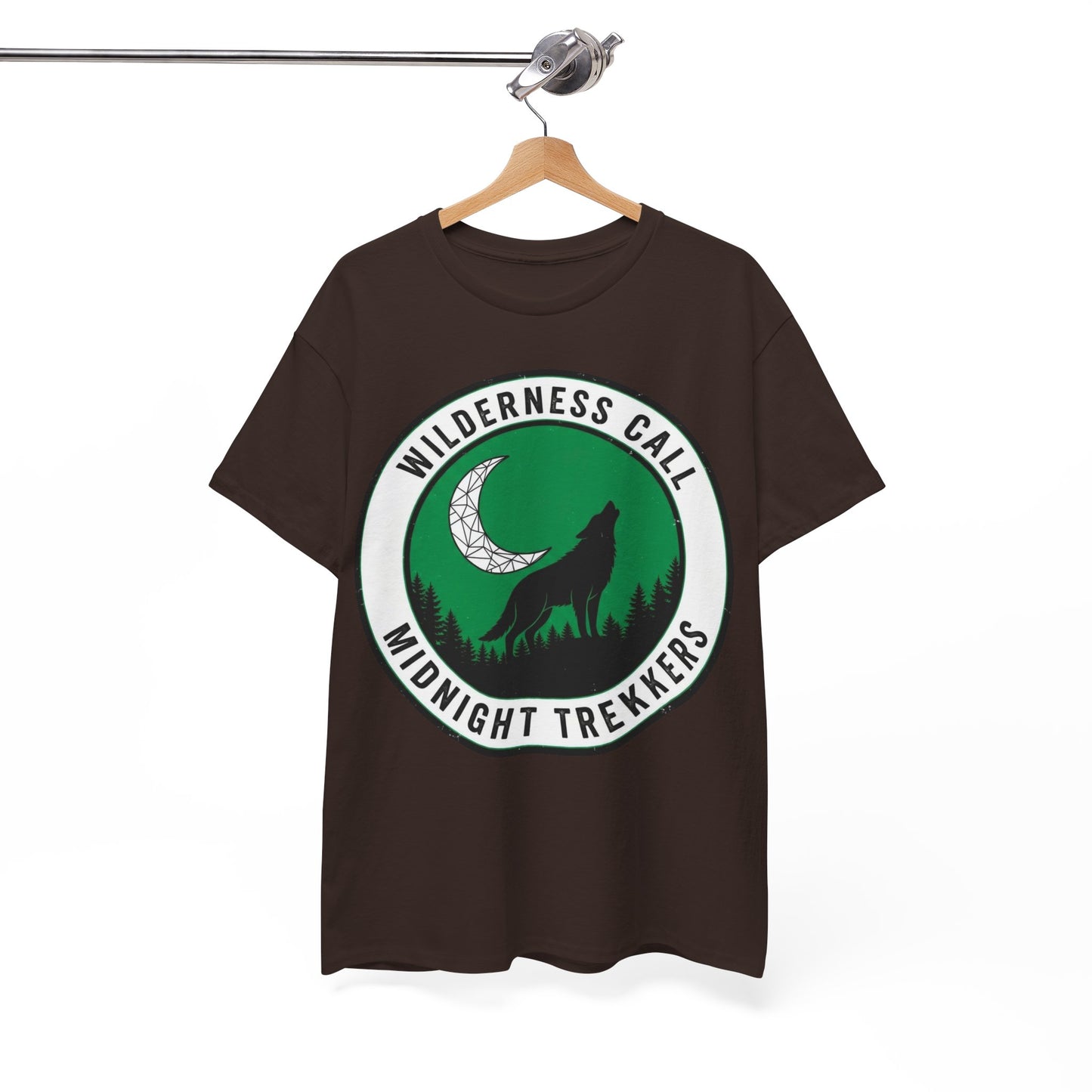 Wilderness Call: Midnight Trekkers Wolf Moon Tee