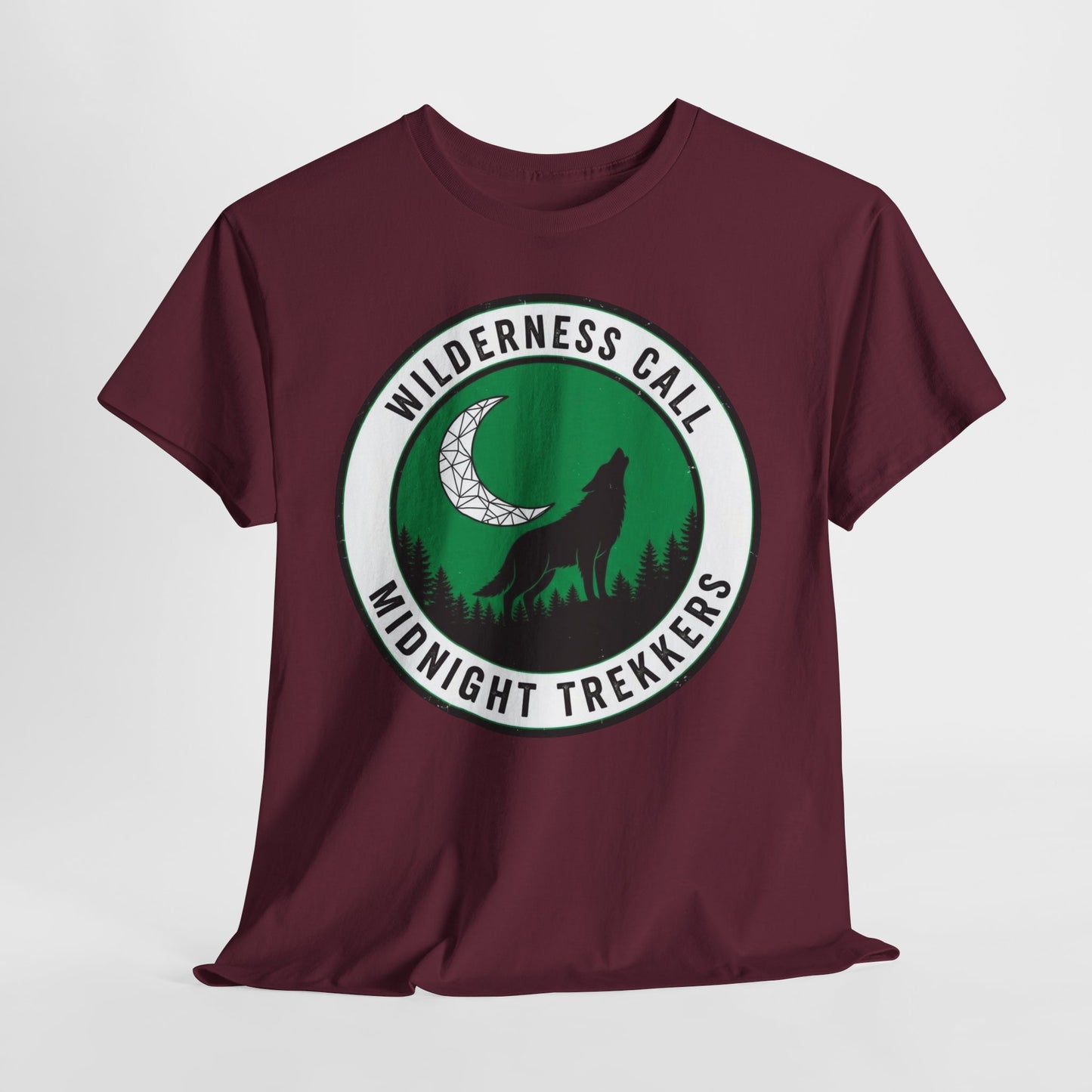 Wilderness Call: Midnight Trekkers Wolf Moon Tee
