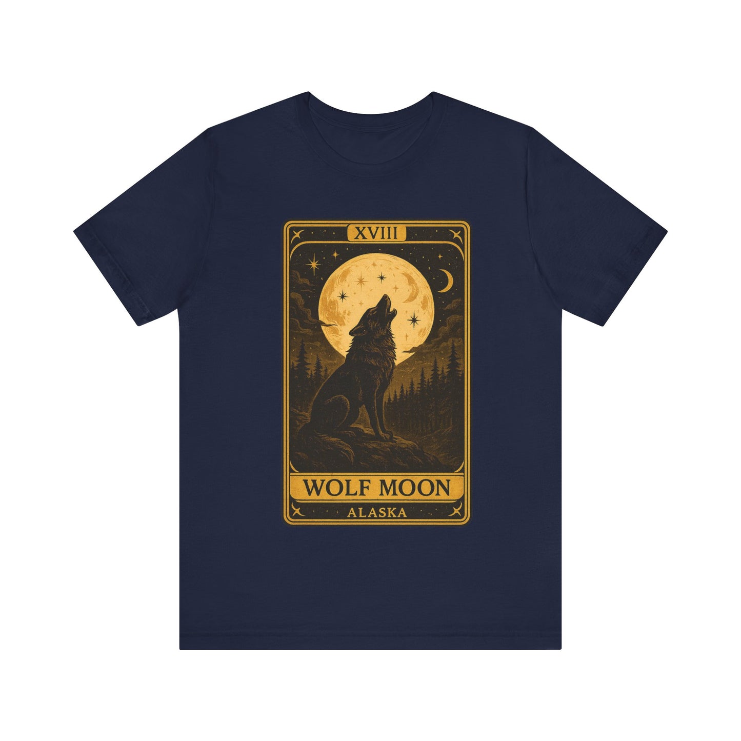 Wolf Moon Alaska | Vintage Mystical Graphic Tee
