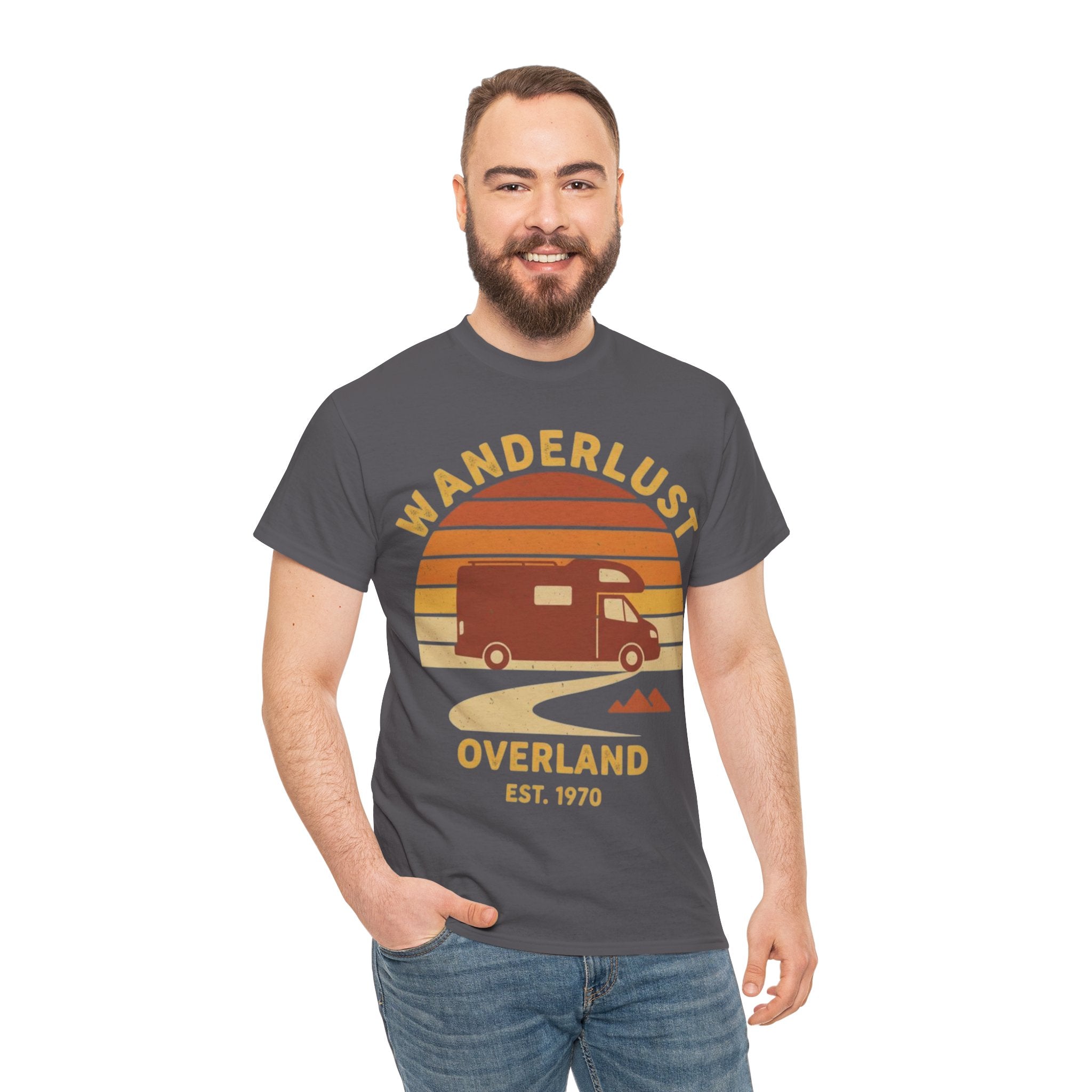 Wanderlust Overland Retro Adventure Tee