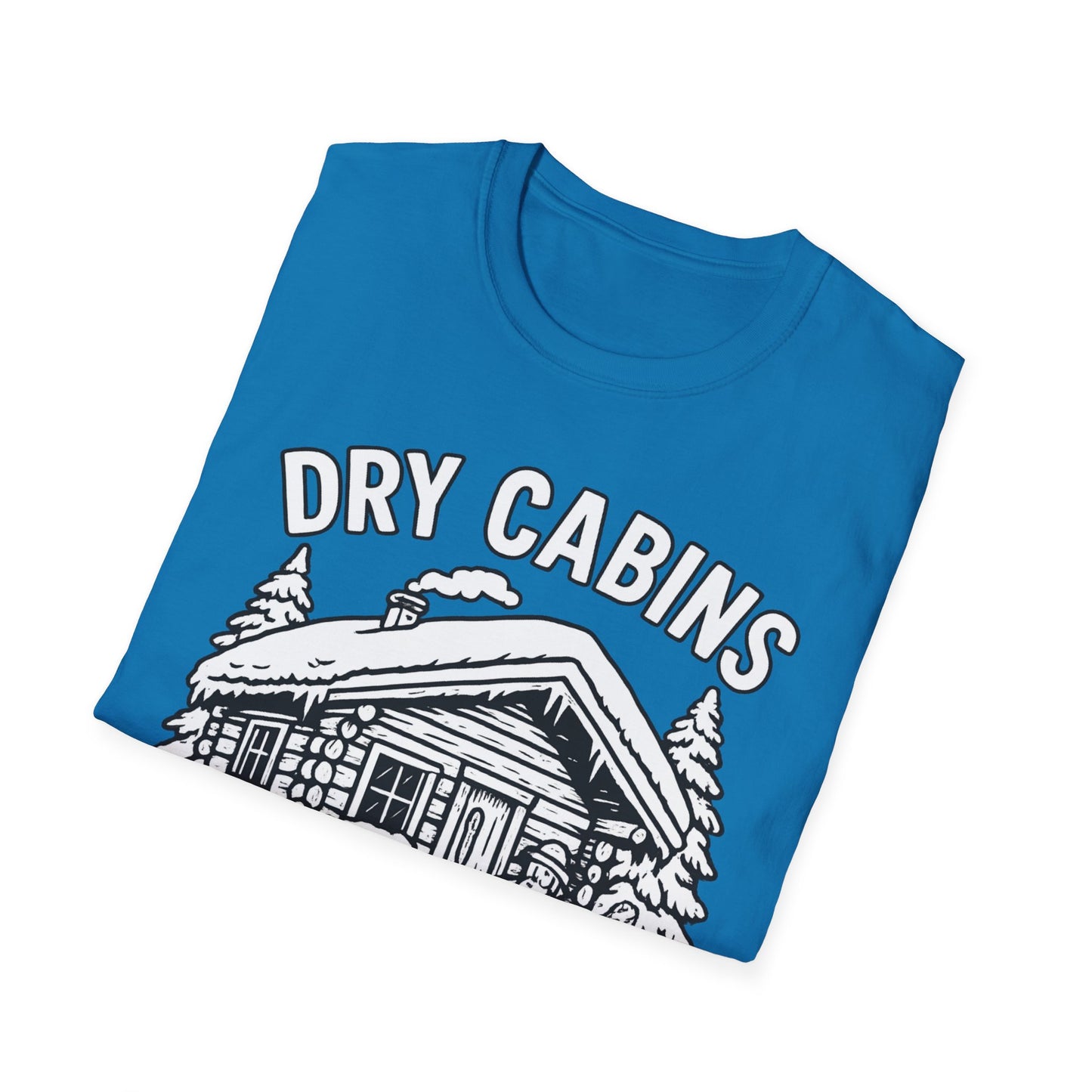 Cozy Cabin T-Shirt, Illustrative T-Shirt, Vintage Alaska Tee, Great Outdoors Wear, Unique Gift for Nature Lovers