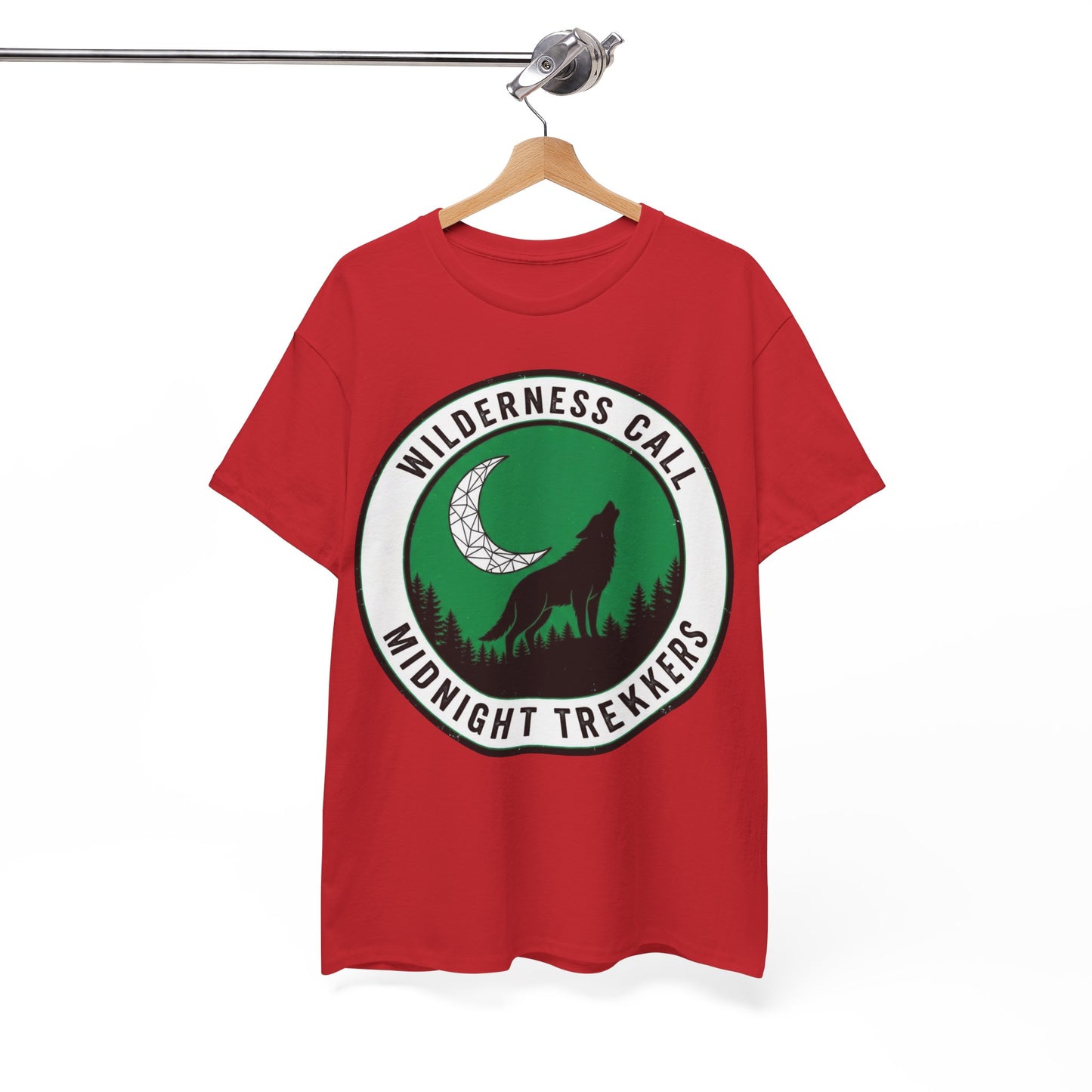 Wilderness Call: Midnight Trekkers Wolf Moon Tee
