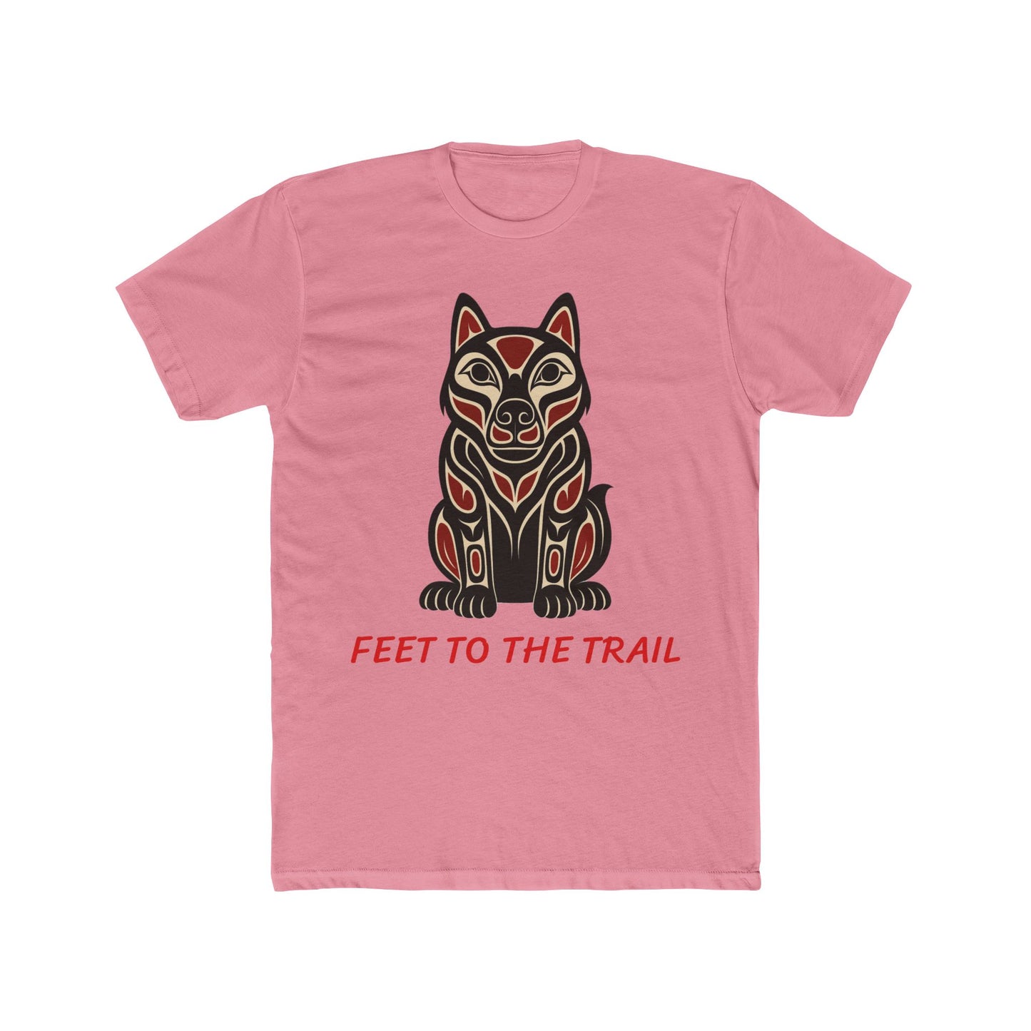 Feet to the Trail — Tlingit-Inspired Husky Adventure Tee
