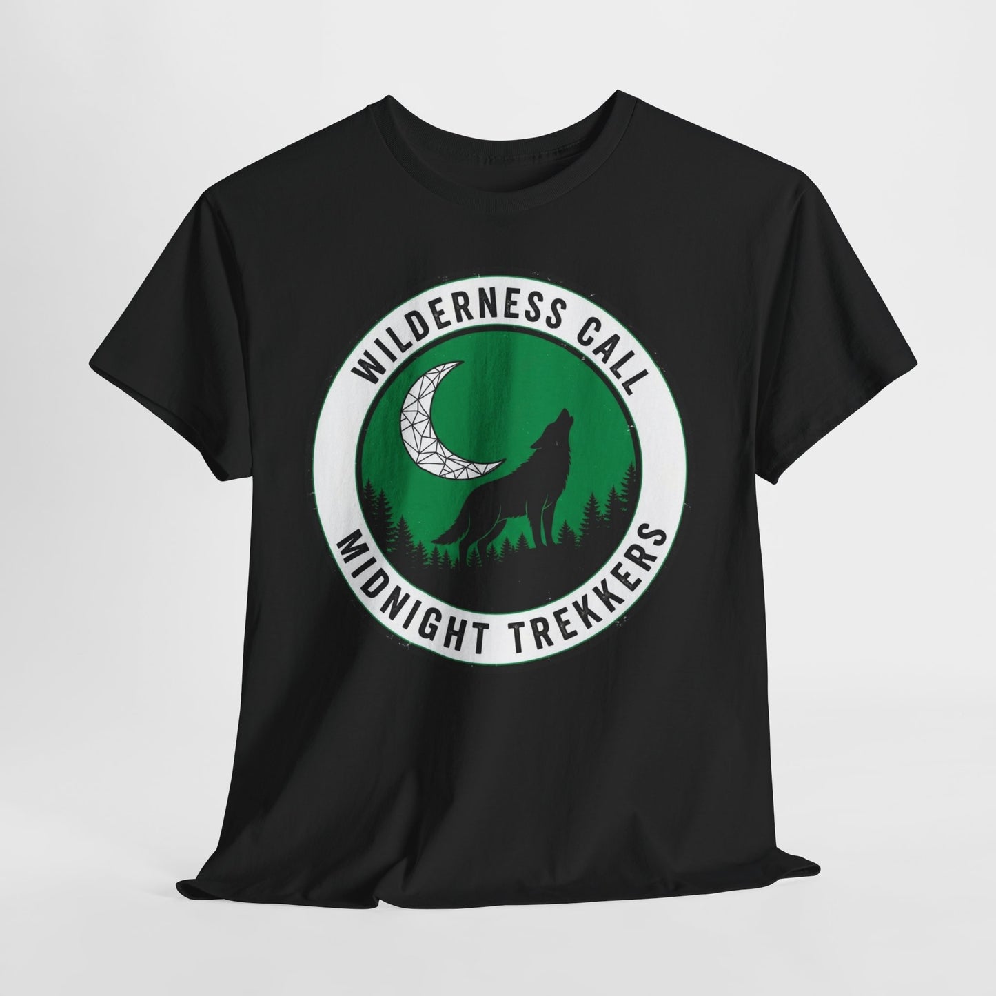 Wilderness Call: Midnight Trekkers Wolf Moon Tee