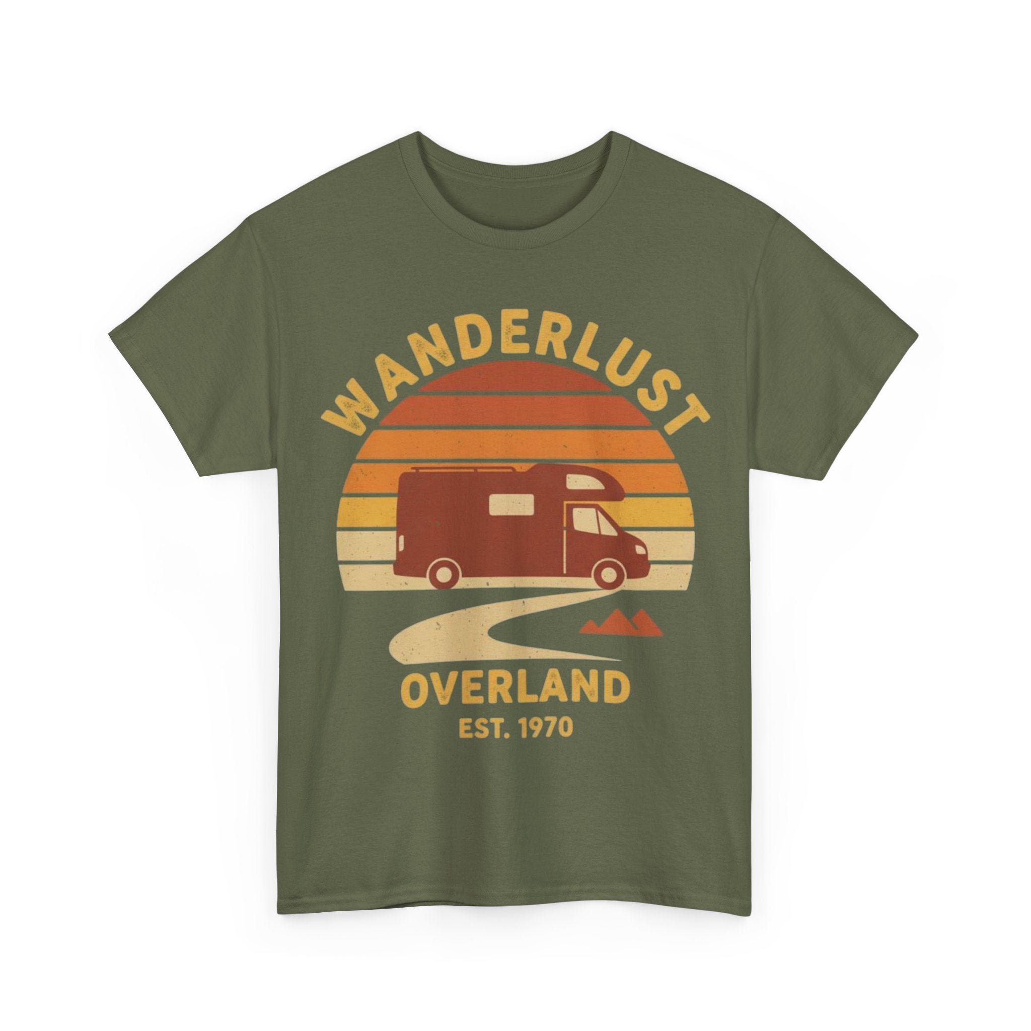 Wanderlust Overland Retro Adventure Tee