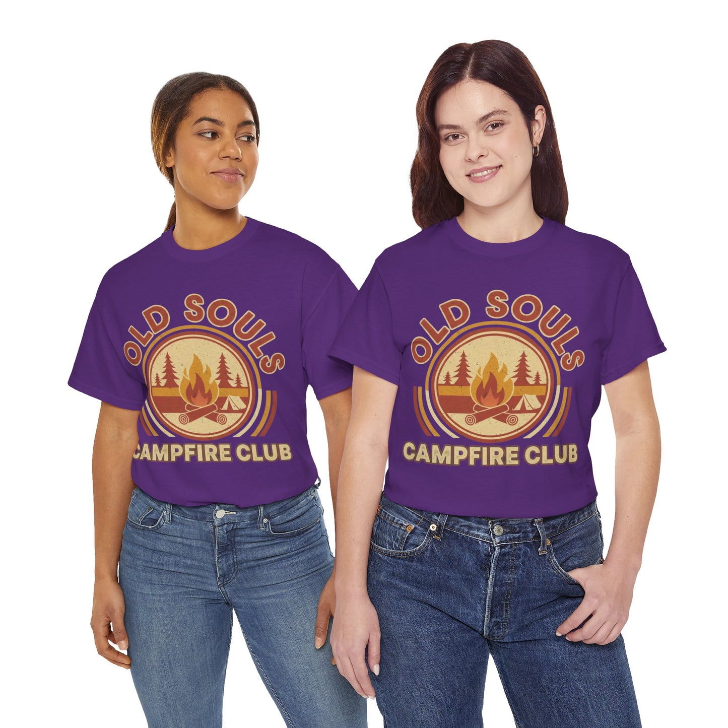 Retro Old Souls Campfire Club T-Shirt