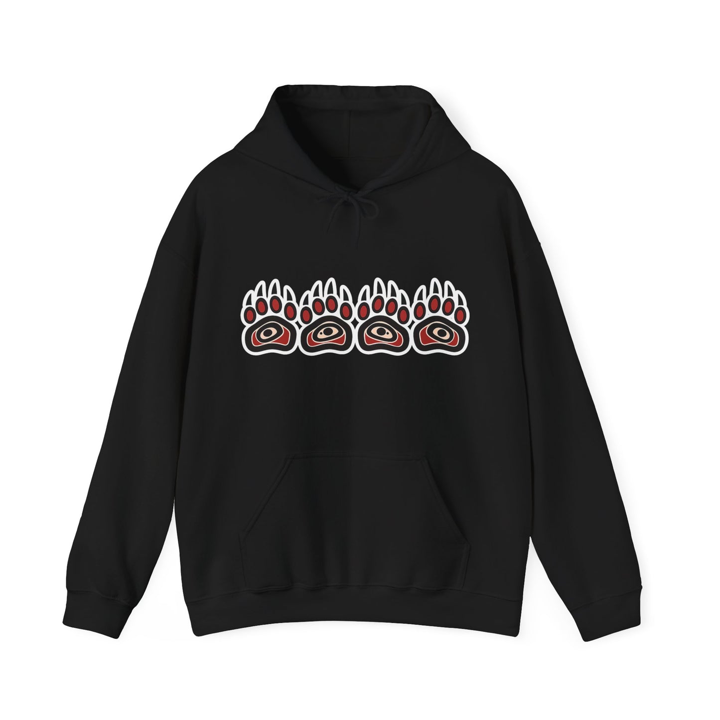 Tlingit Bear Tracks Hoodie