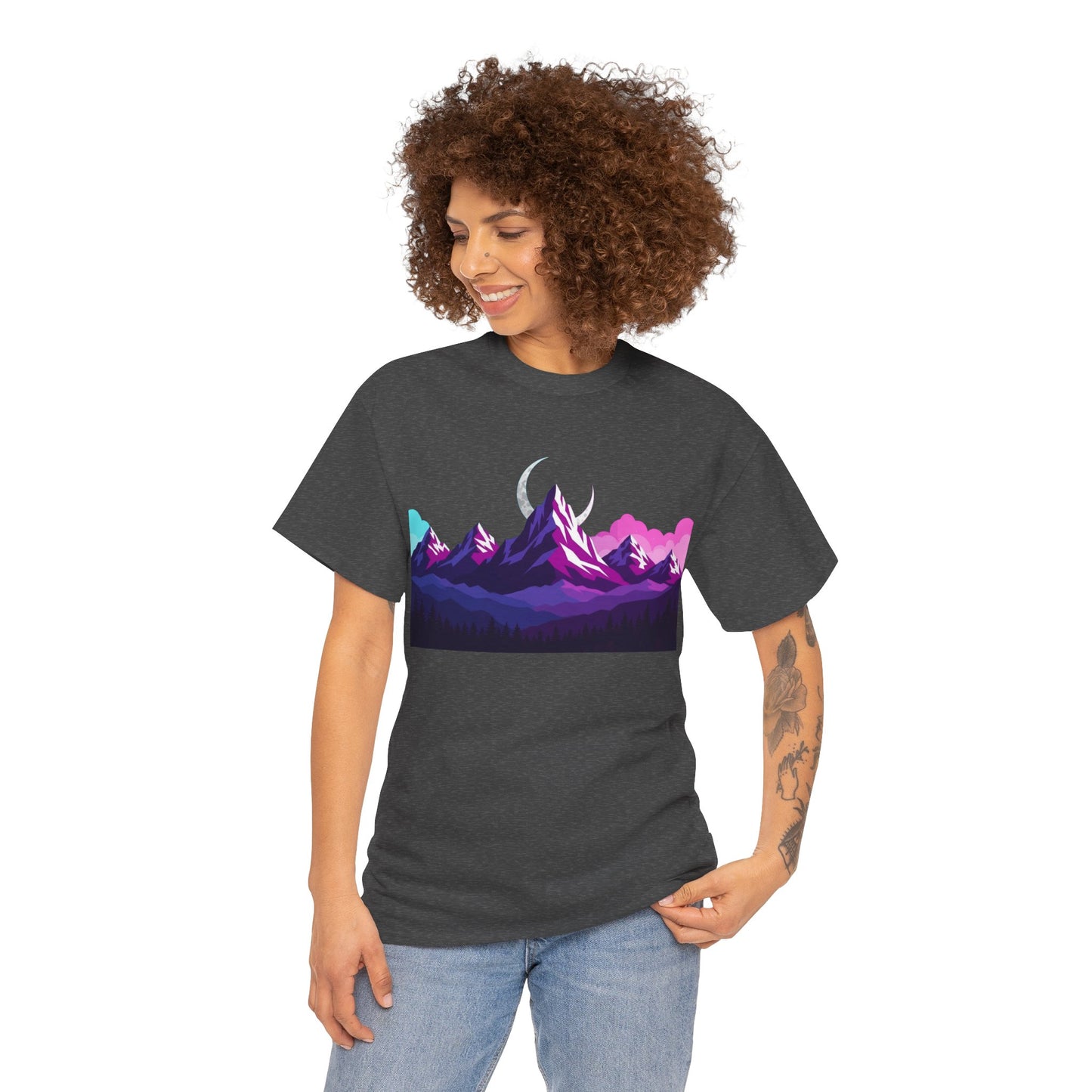 Under the Midnight Peaks – Lunar Horizon Tee