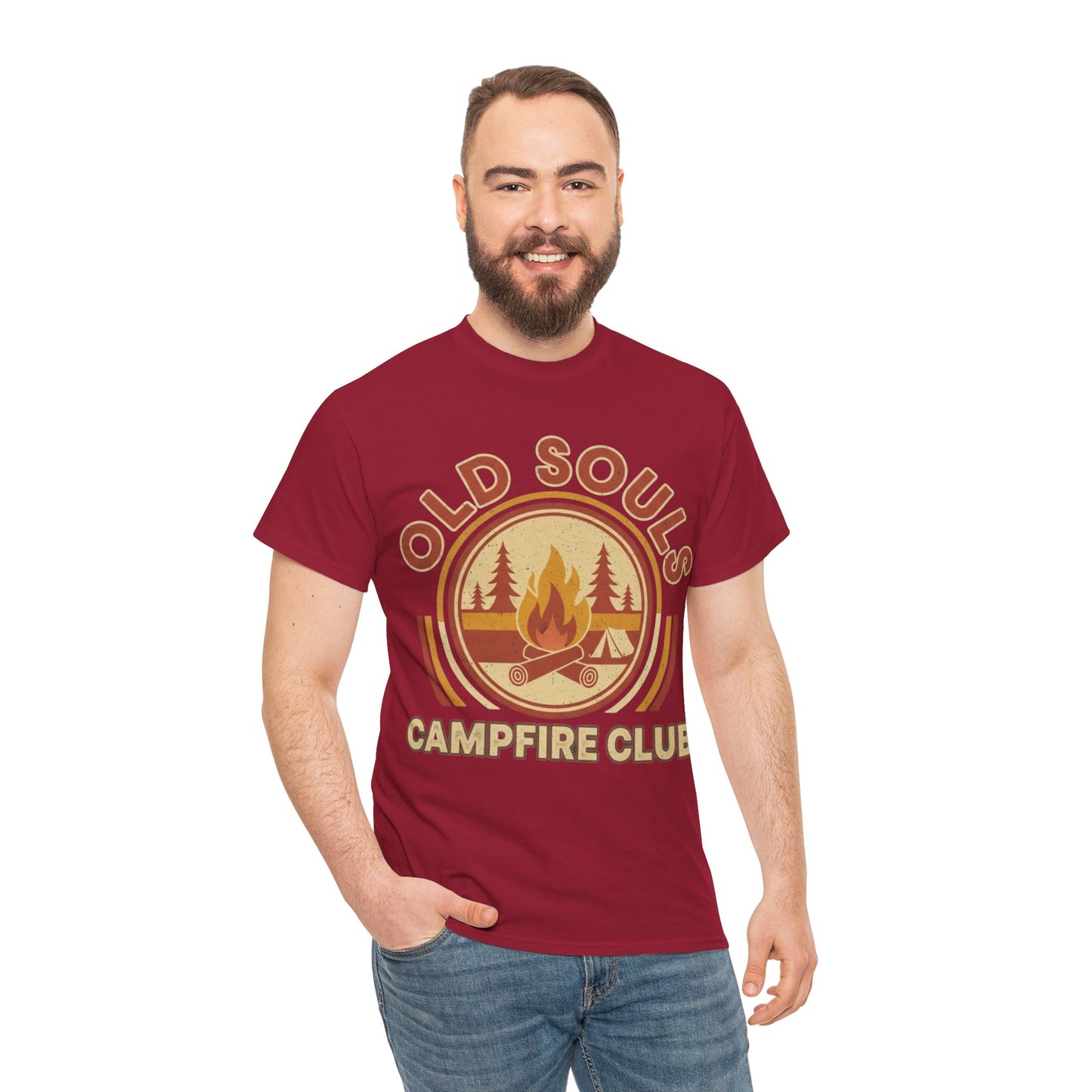 Retro Old Souls Campfire Club T-Shirt