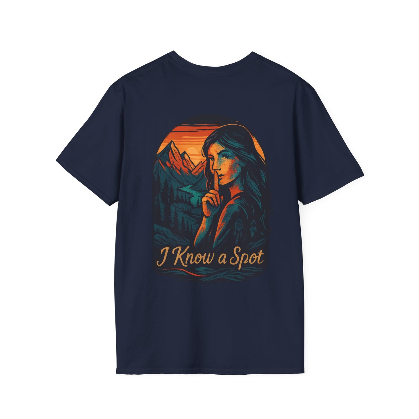 "I Know a Spot" Adventure Tee – Vintage Outdoor Shirt