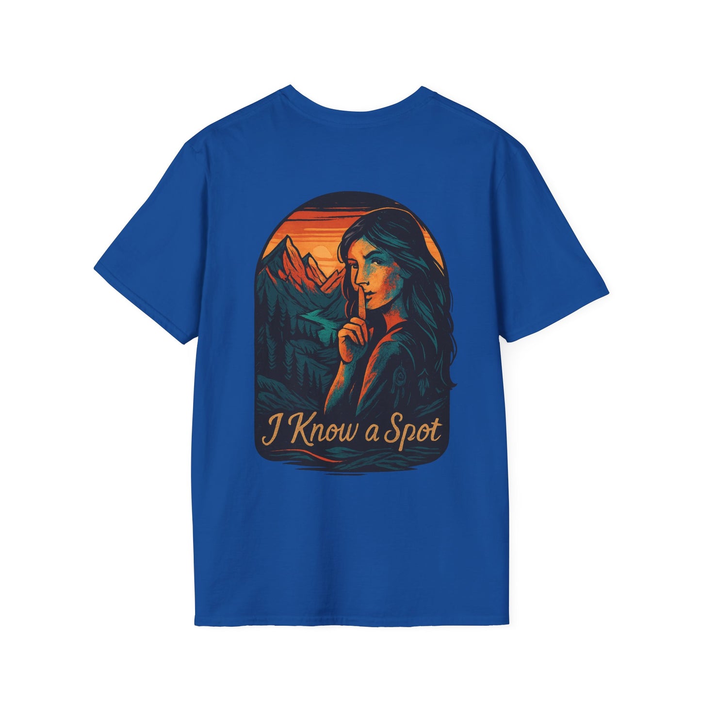 "I Know a Spot" Adventure Tee – Vintage Outdoor Shirt