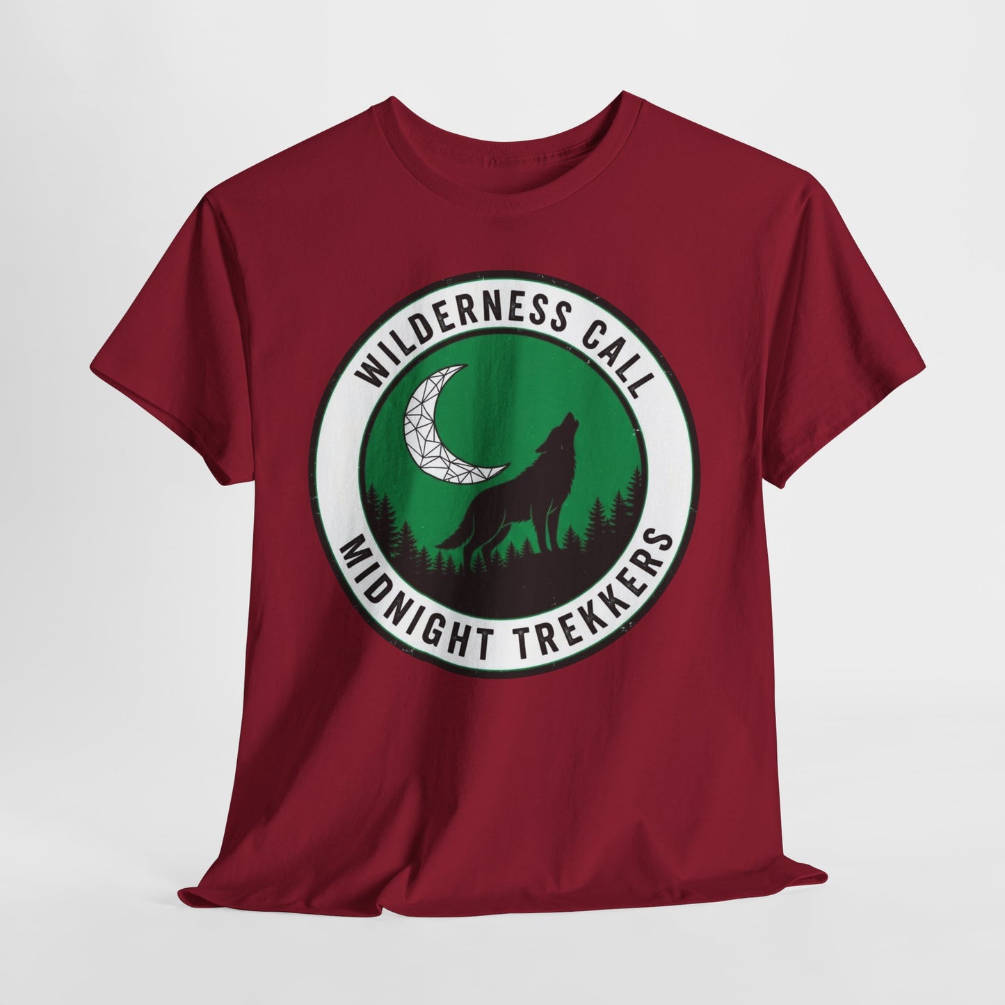 Wilderness Call: Midnight Trekkers Wolf Moon Tee