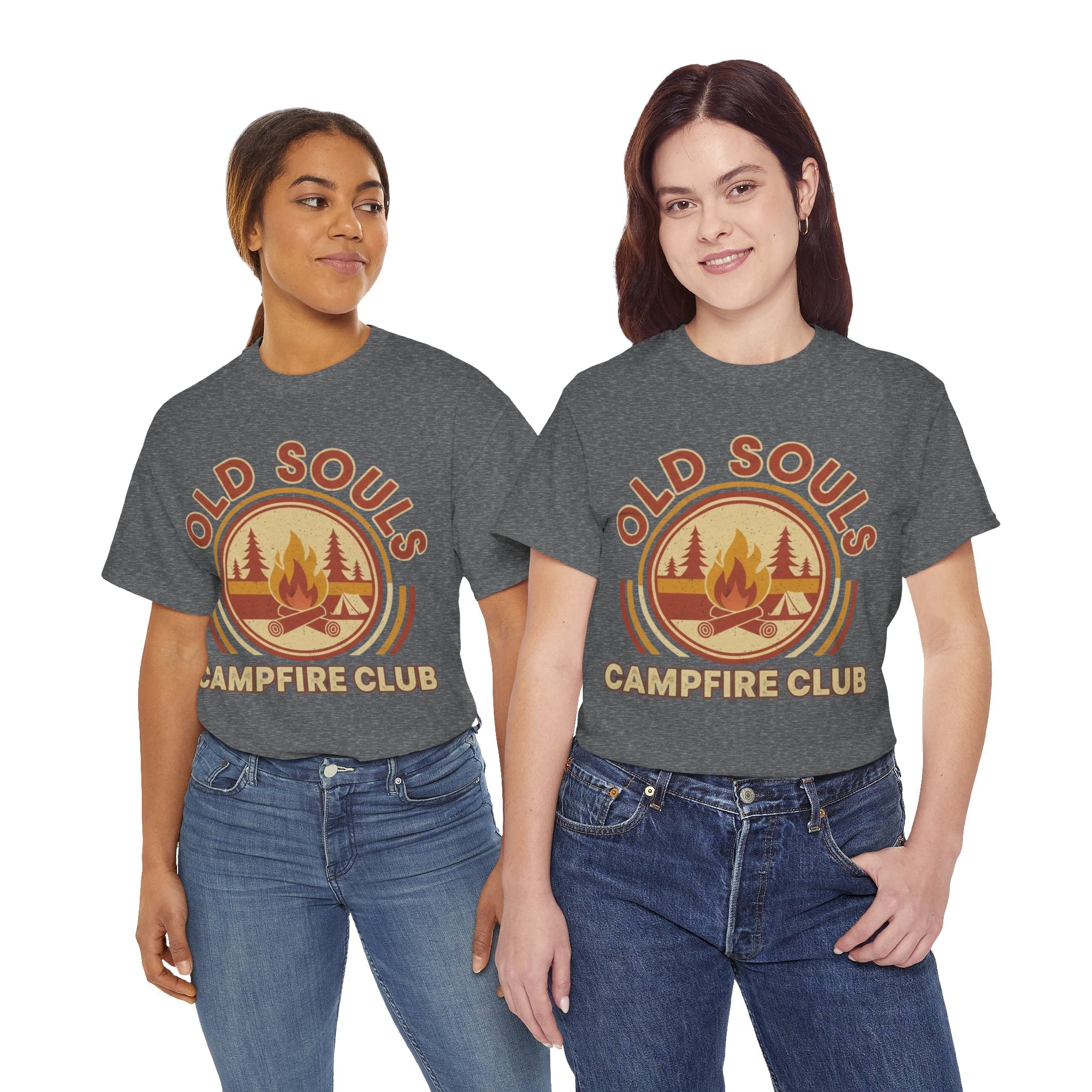 Retro Old Souls Campfire Club T-Shirt