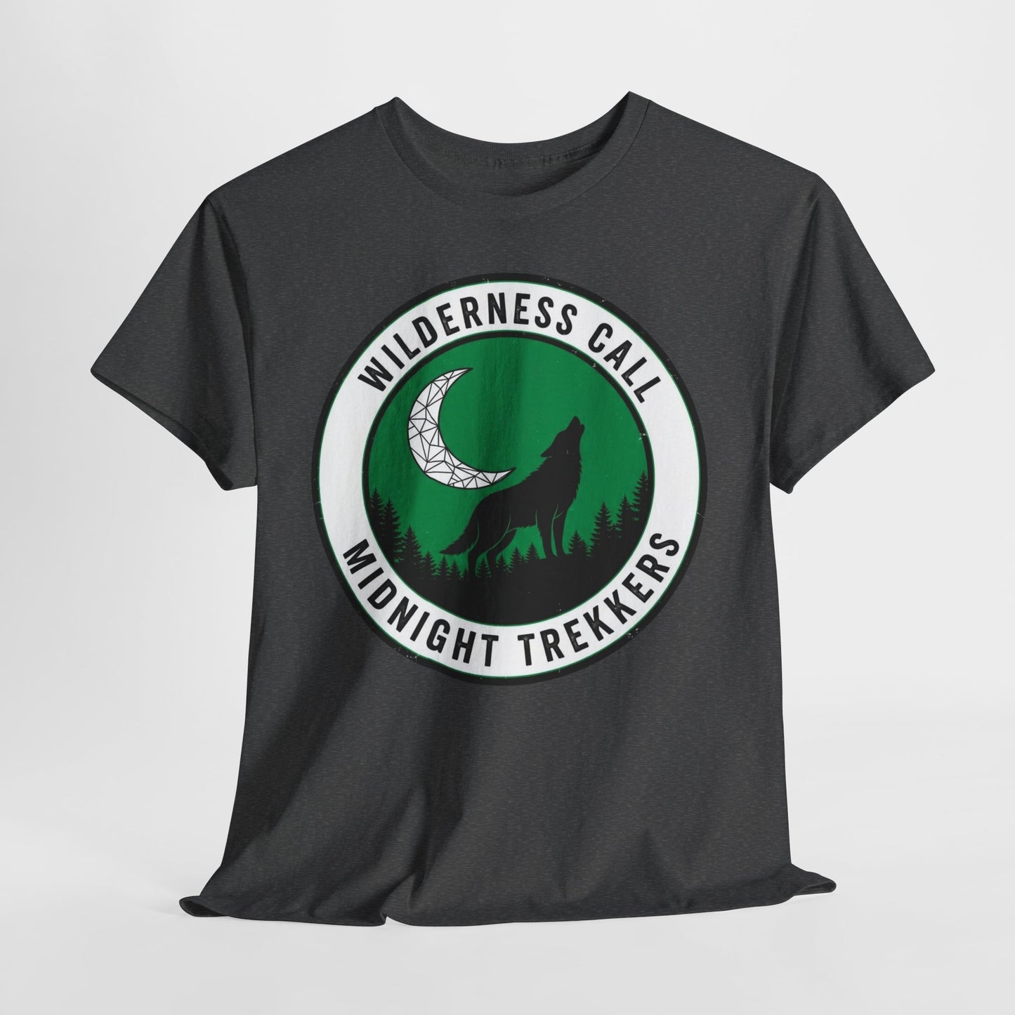 Wilderness Call: Midnight Trekkers Wolf Moon Tee