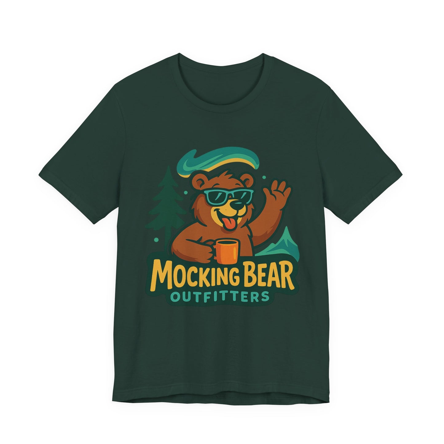 Mocking Bear Outfitters Logo T-Shirt