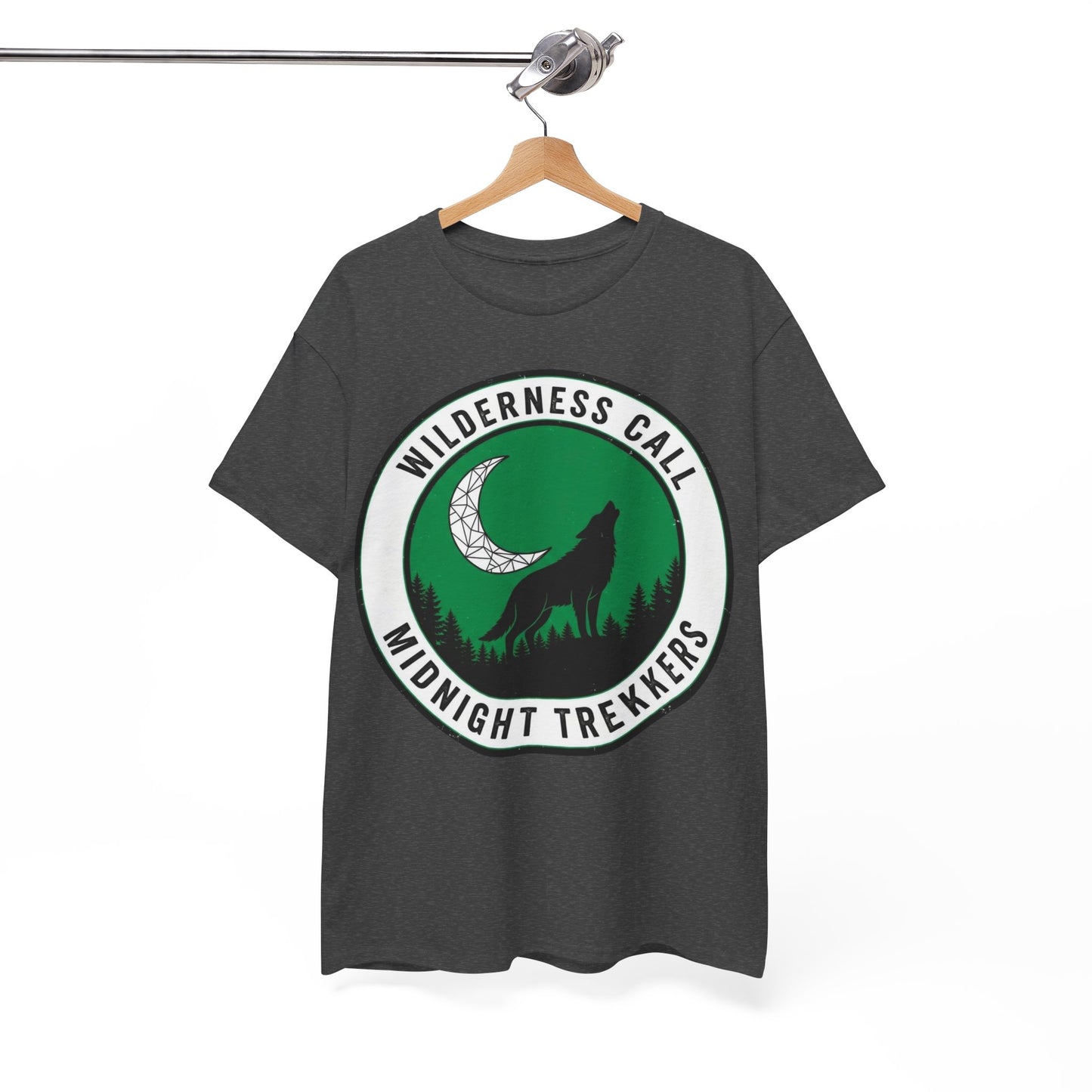 Wilderness Call: Midnight Trekkers Wolf Moon Tee