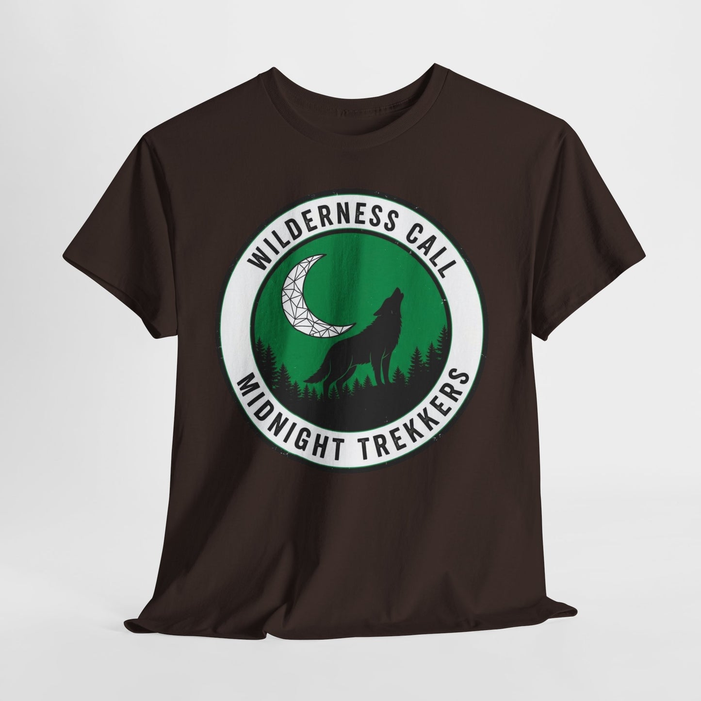 Wilderness Call: Midnight Trekkers Wolf Moon Tee
