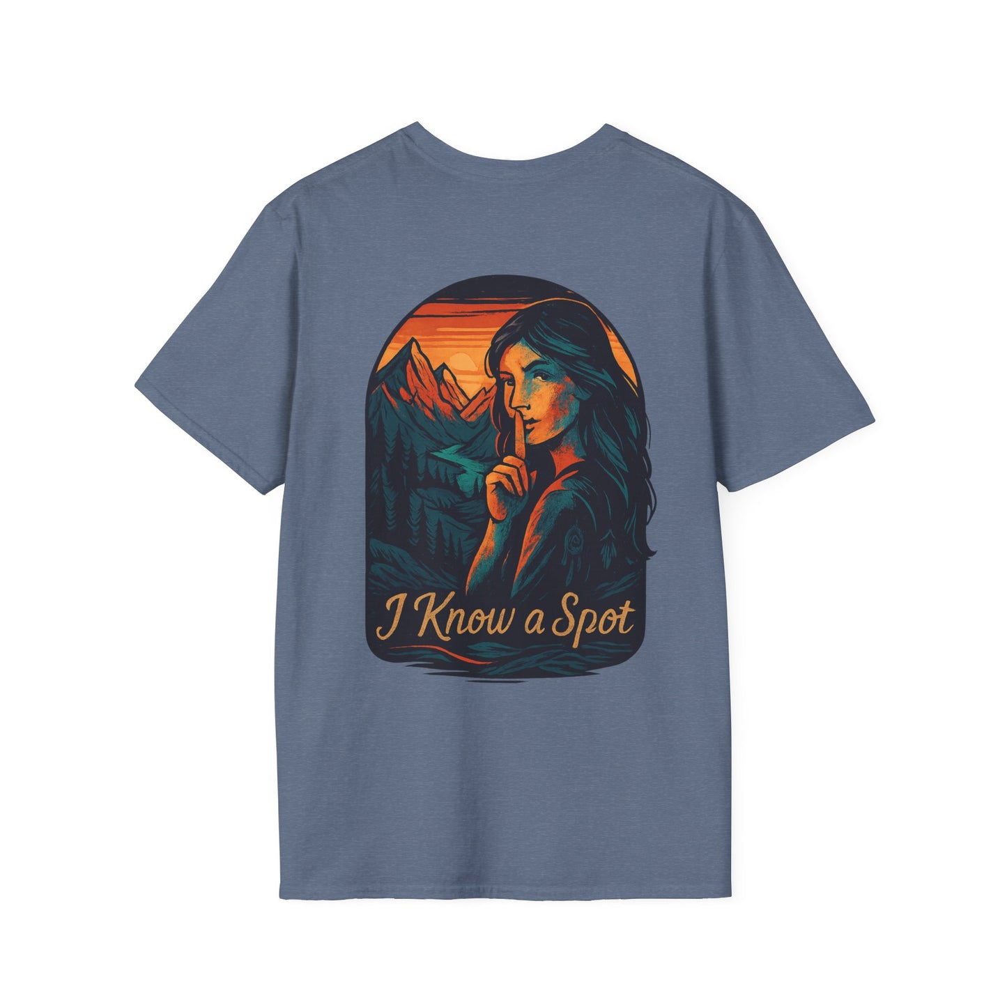 "I Know a Spot" Adventure Tee – Vintage Outdoor Shirt