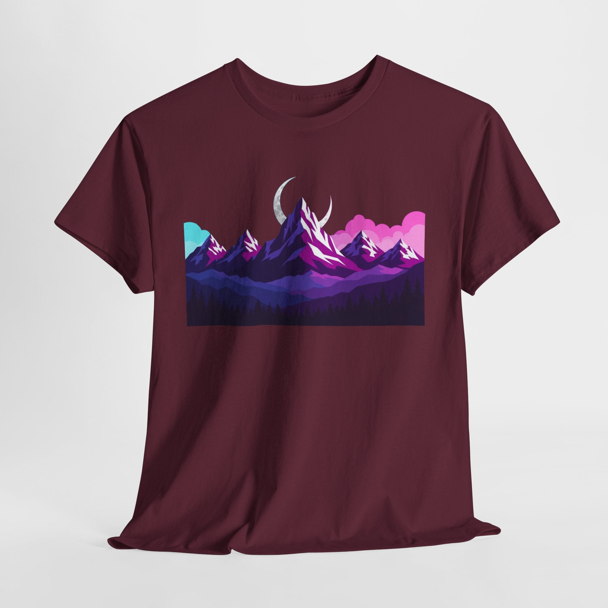 Under the Midnight Peaks – Lunar Horizon Tee