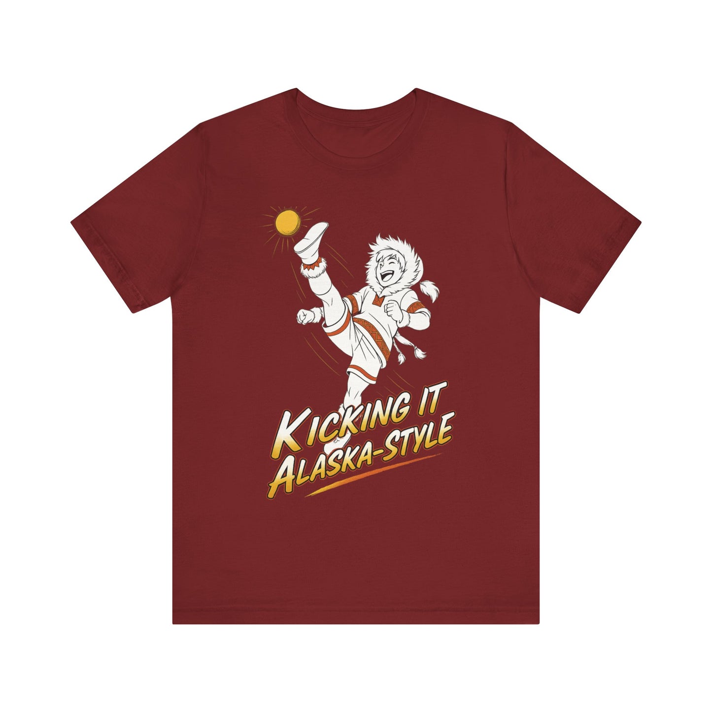 Kicking It Alaska-Style T-Shirt