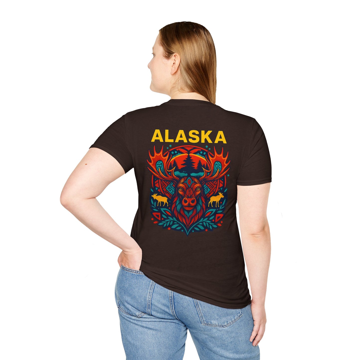 907 Alaska Moose Graphic T-Shirt
