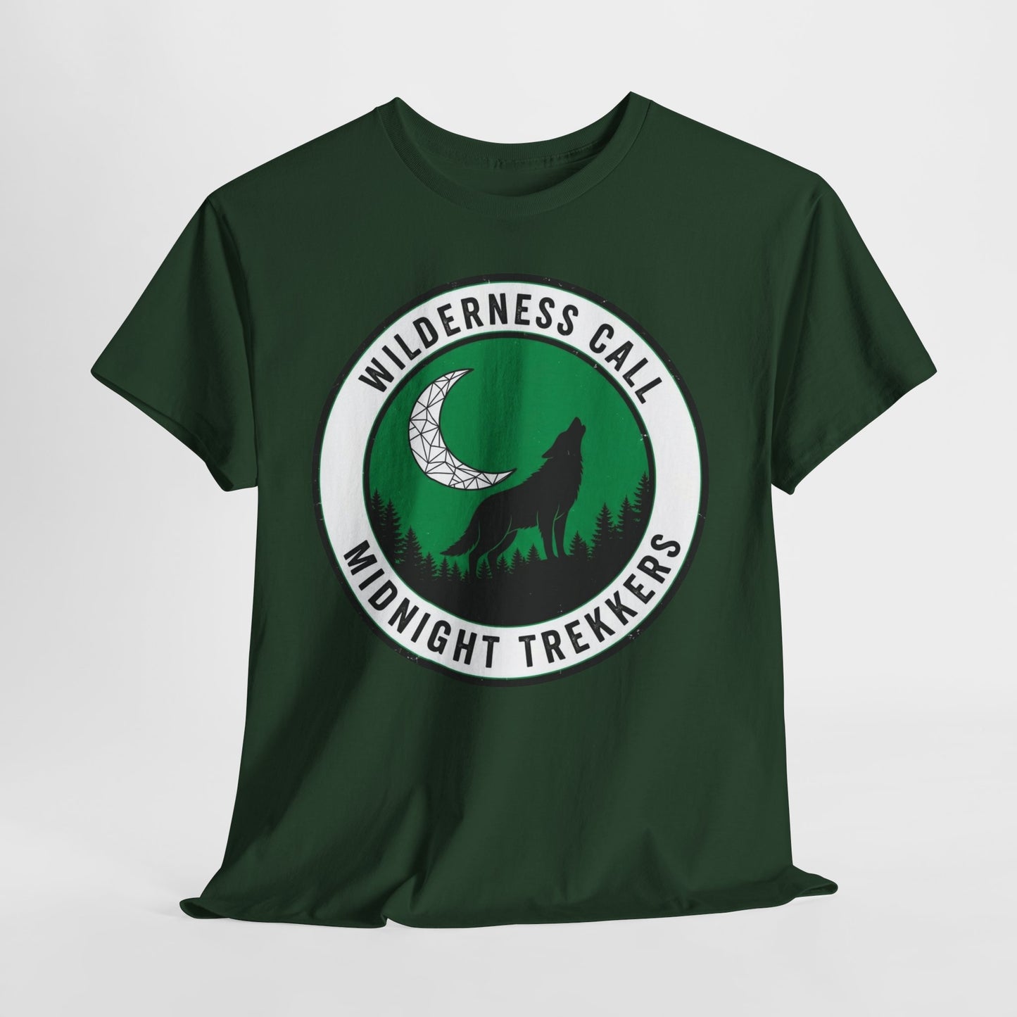 Wilderness Call: Midnight Trekkers Wolf Moon Tee