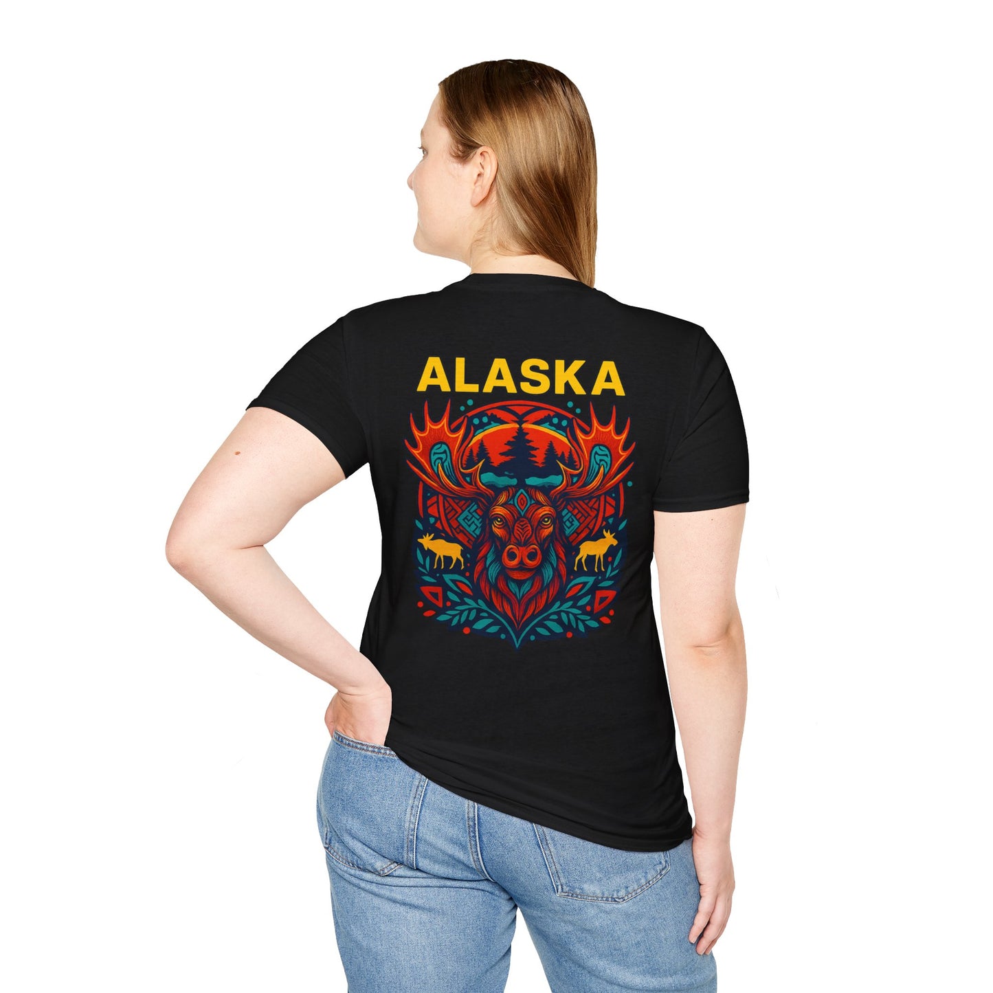 907 Alaska Moose Graphic T-Shirt