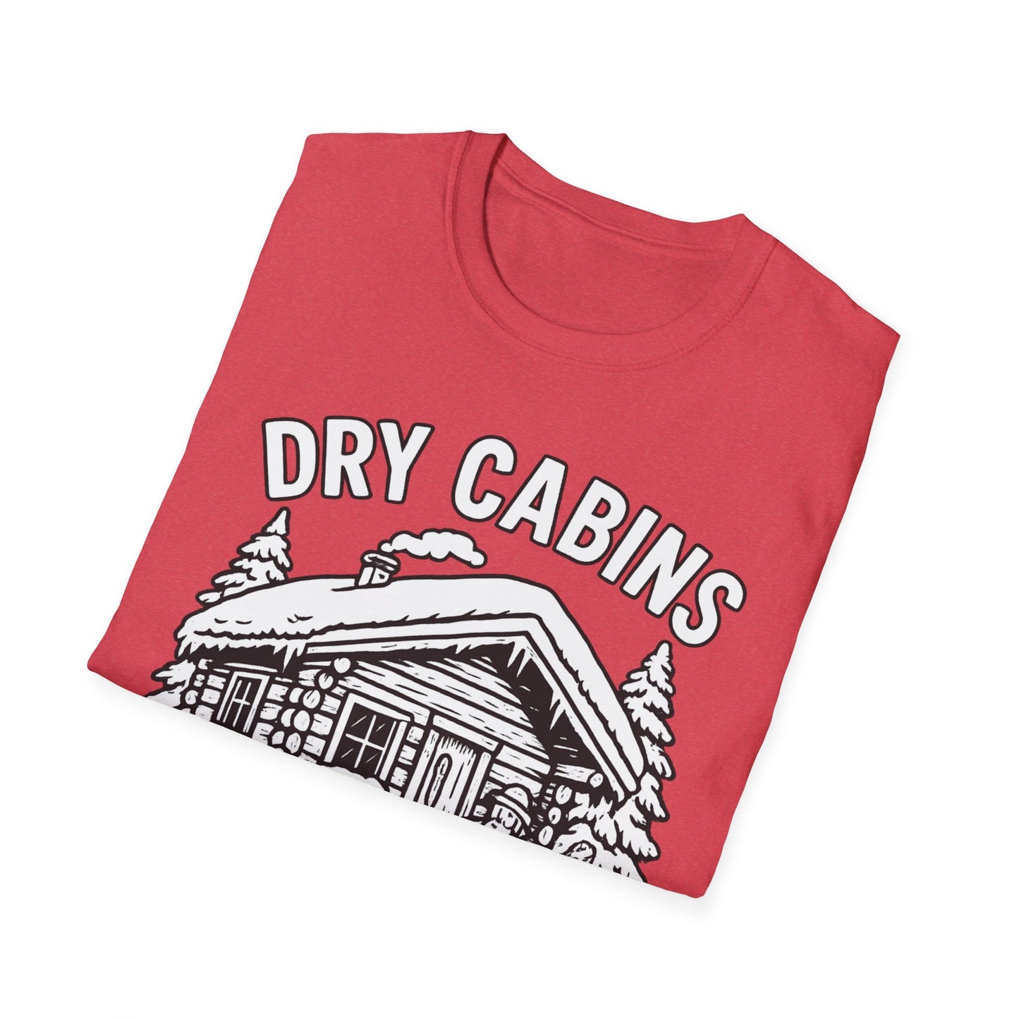 Cozy Cabin T-Shirt, Illustrative T-Shirt, Vintage Alaska Tee, Great Outdoors Wear, Unique Gift for Nature Lovers