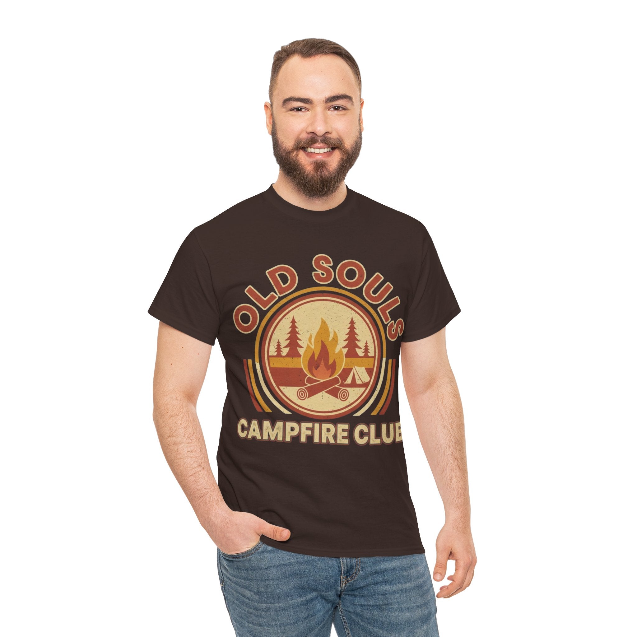 Retro Old Souls Campfire Club T-Shirt