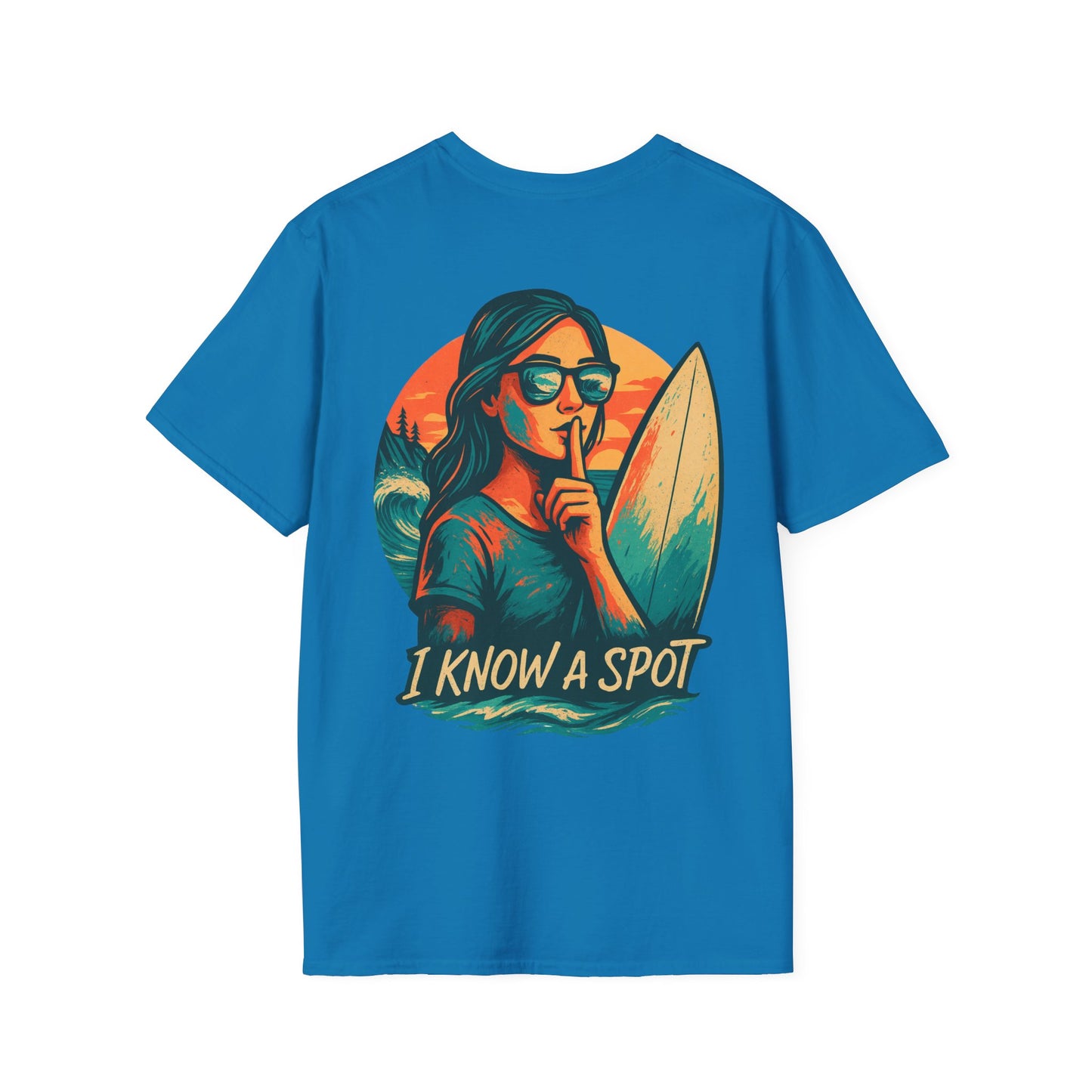 Secret Surf Spot Adventure Tee – Vintage Surfing & Outdoor Shirt