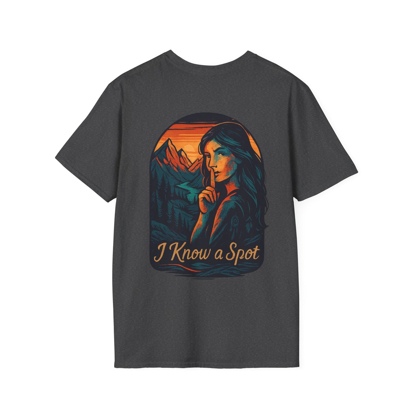 "I Know a Spot" Adventure Tee – Vintage Outdoor Shirt