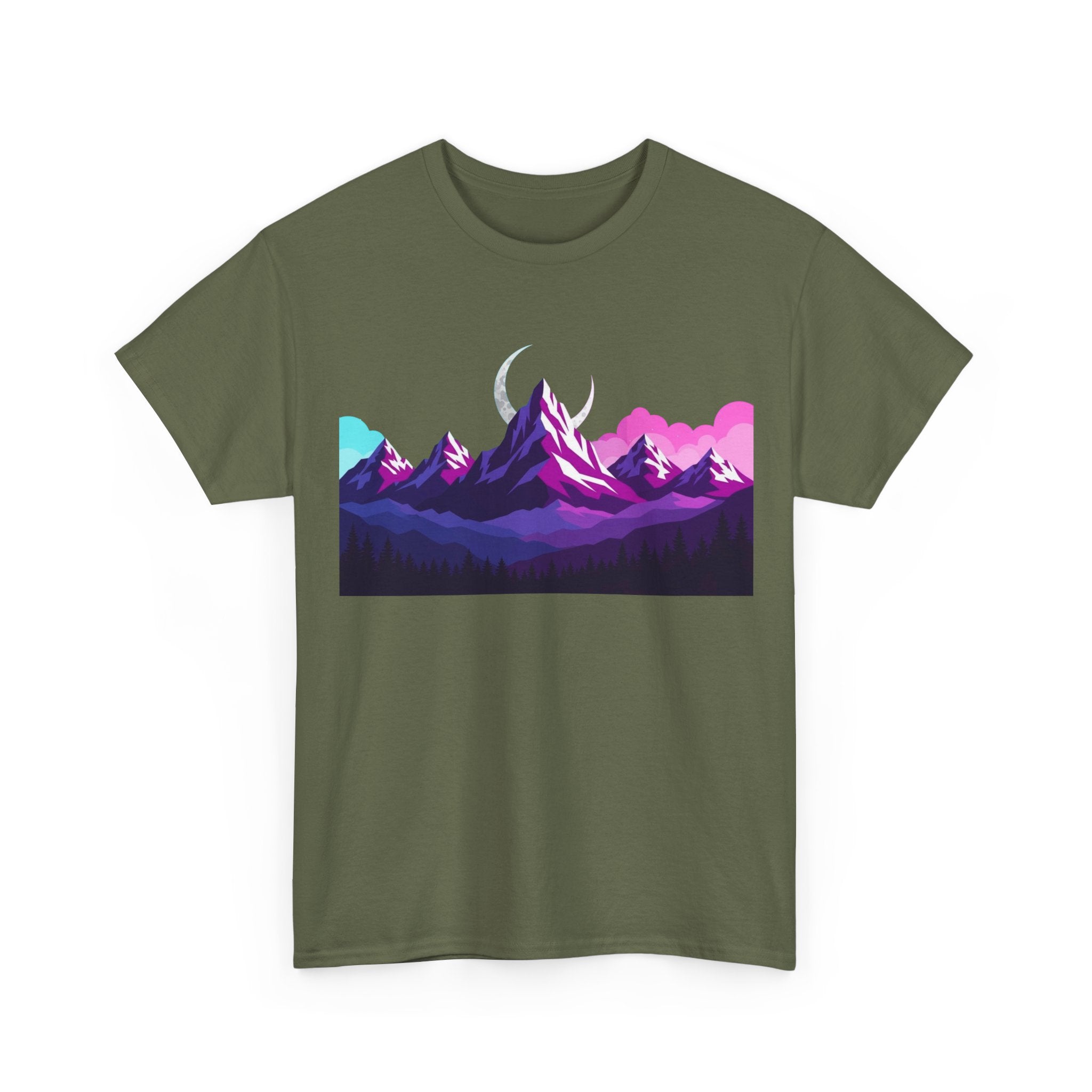 Under the Midnight Peaks – Lunar Horizon Tee