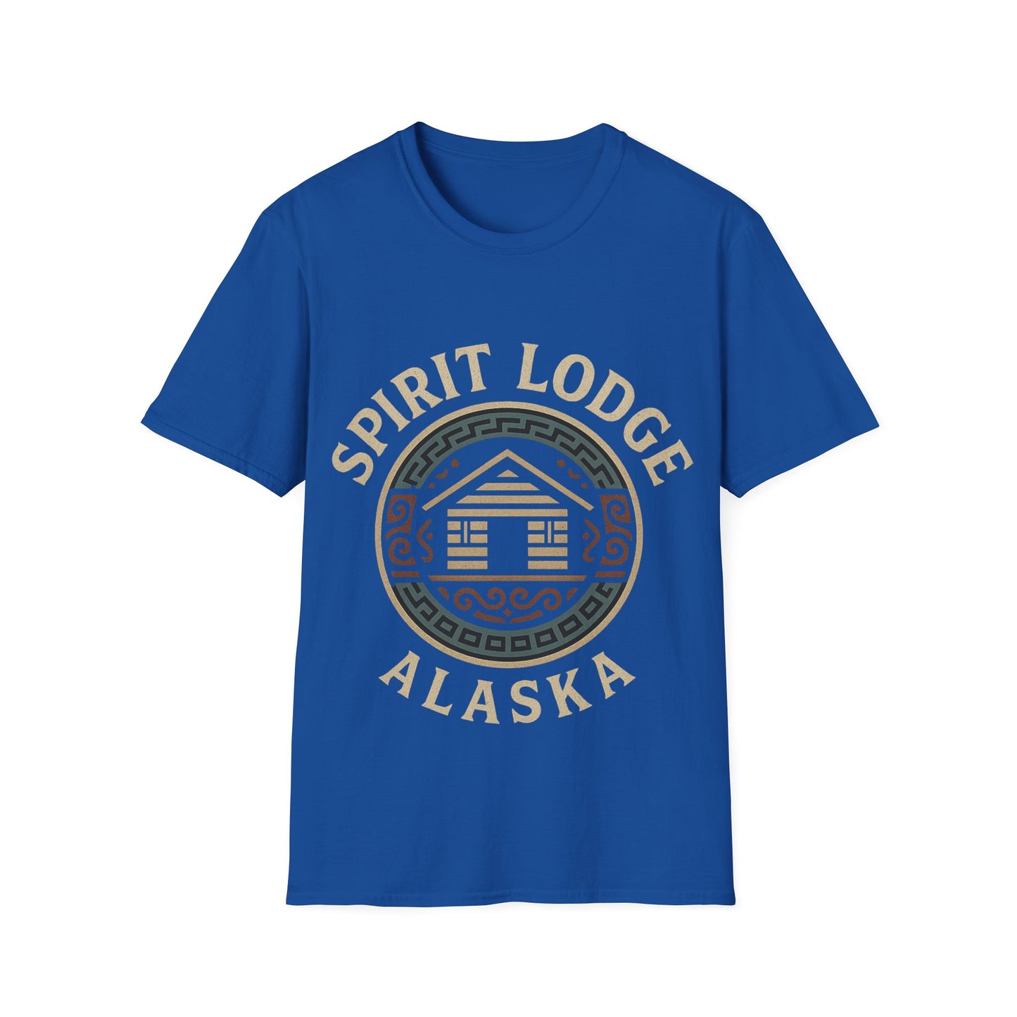 Spirit Lodge Alaska Tee – Rustic Cabin Design