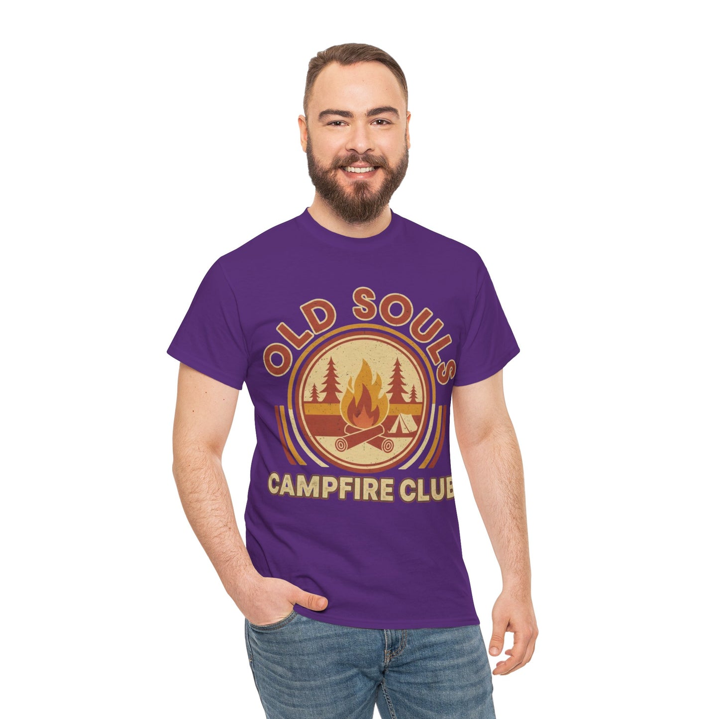 Retro Old Souls Campfire Club T-Shirt