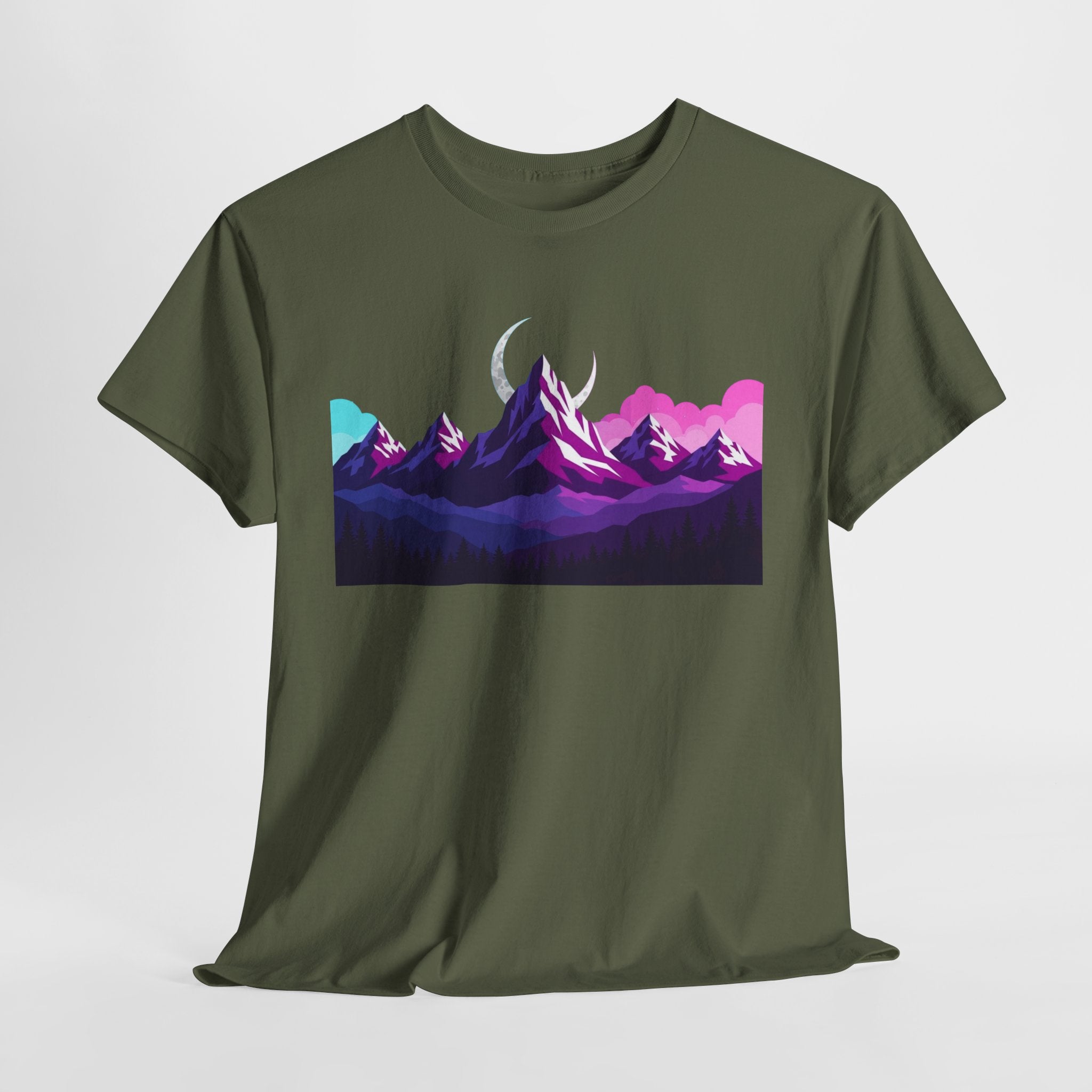 Under the Midnight Peaks – Lunar Horizon Tee