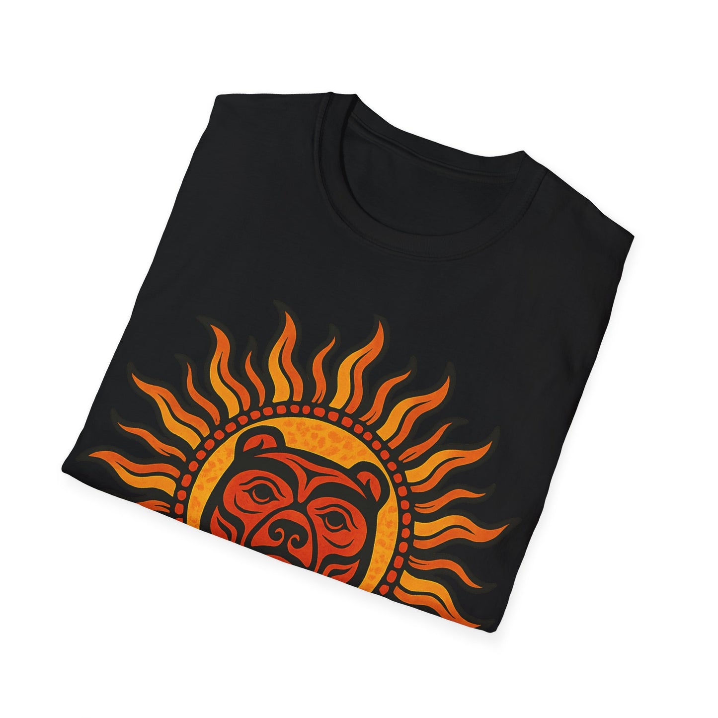 Land of the Midnight Sun Tribal Bear T-Shirt