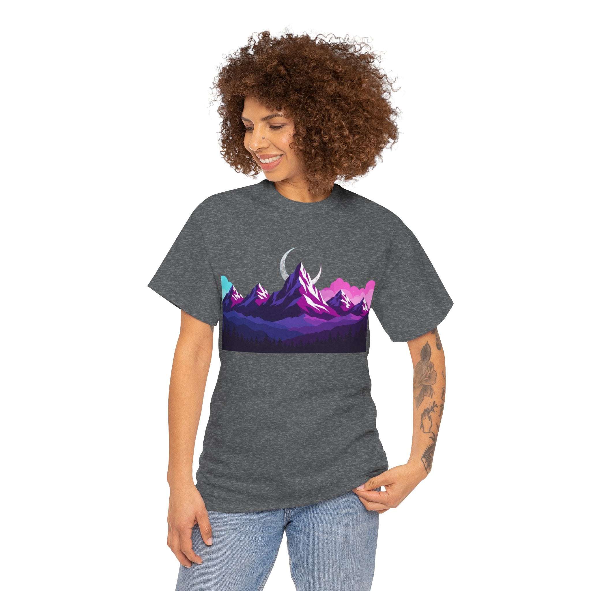 Under the Midnight Peaks – Lunar Horizon Tee
