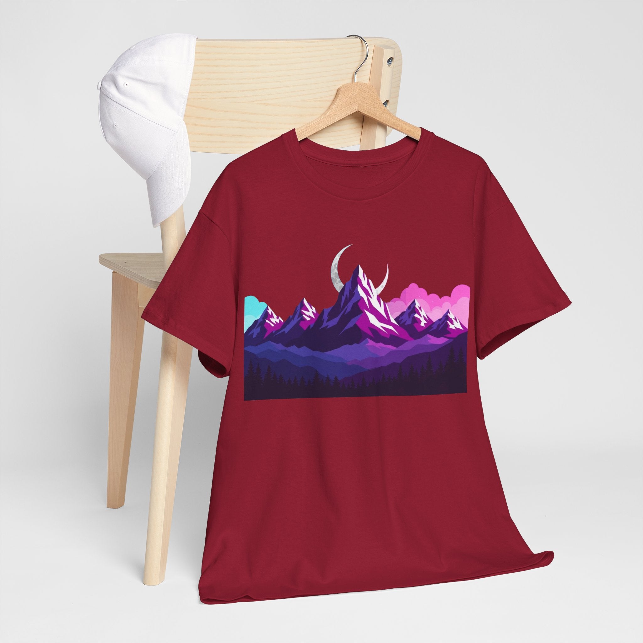 Under the Midnight Peaks – Lunar Horizon Tee