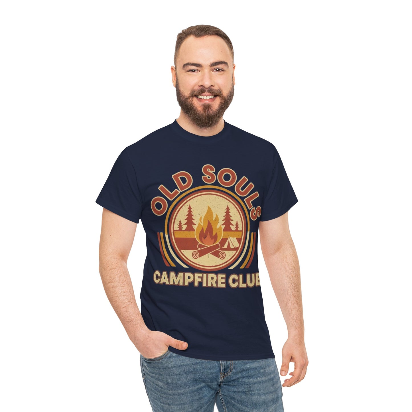 Retro Old Souls Campfire Club T-Shirt