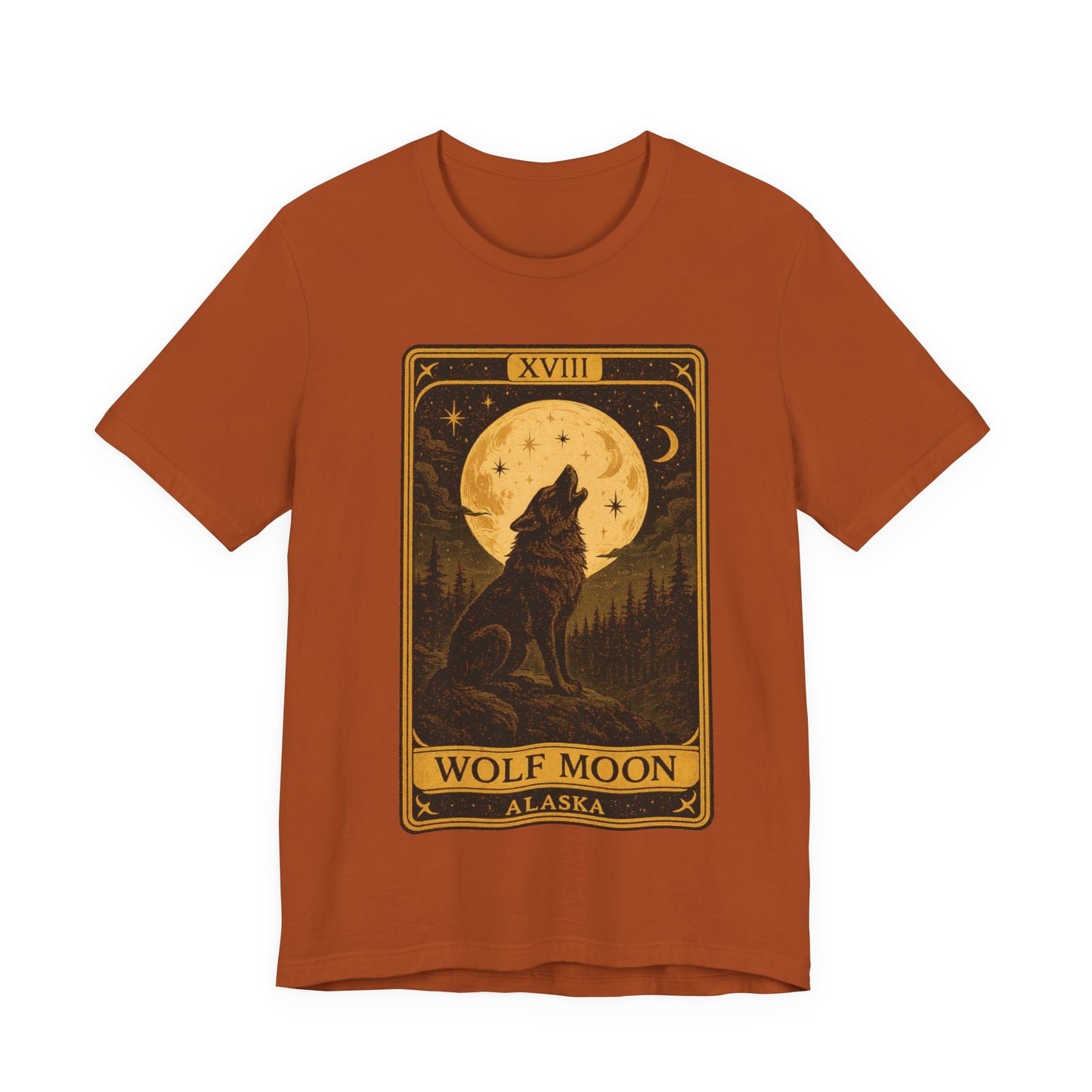 Wolf Moon Alaska | Vintage Mystical Graphic Tee