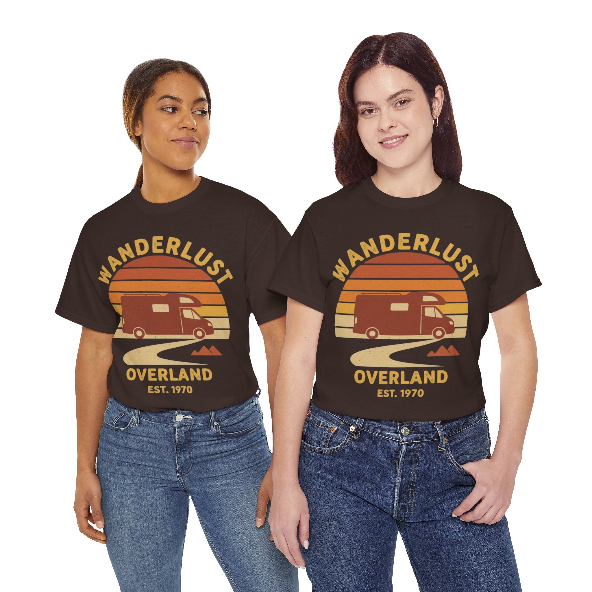 Wanderlust Overland Retro Adventure Tee