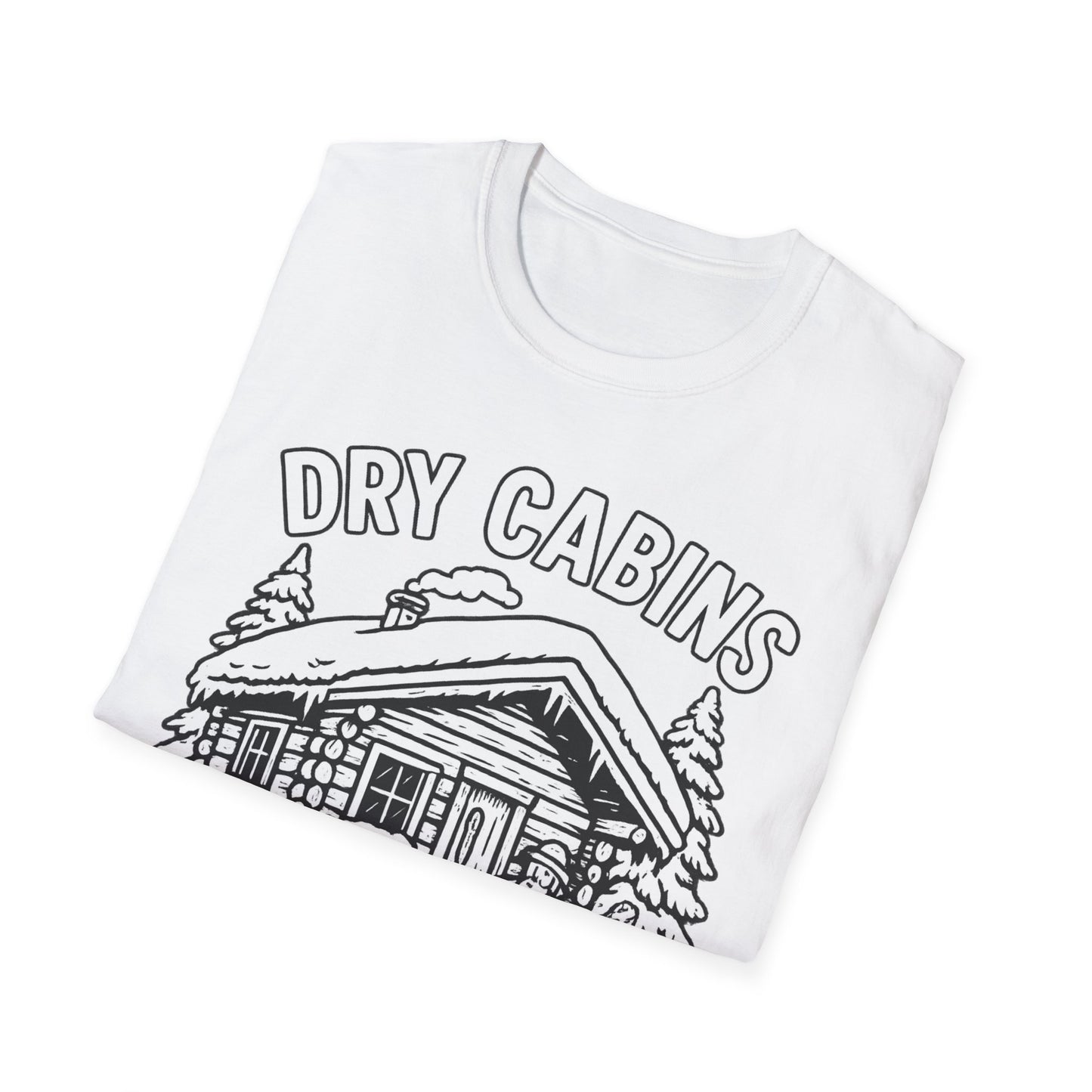 Cozy Cabin T-Shirt, Illustrative T-Shirt, Vintage Alaska Tee, Great Outdoors Wear, Unique Gift for Nature Lovers