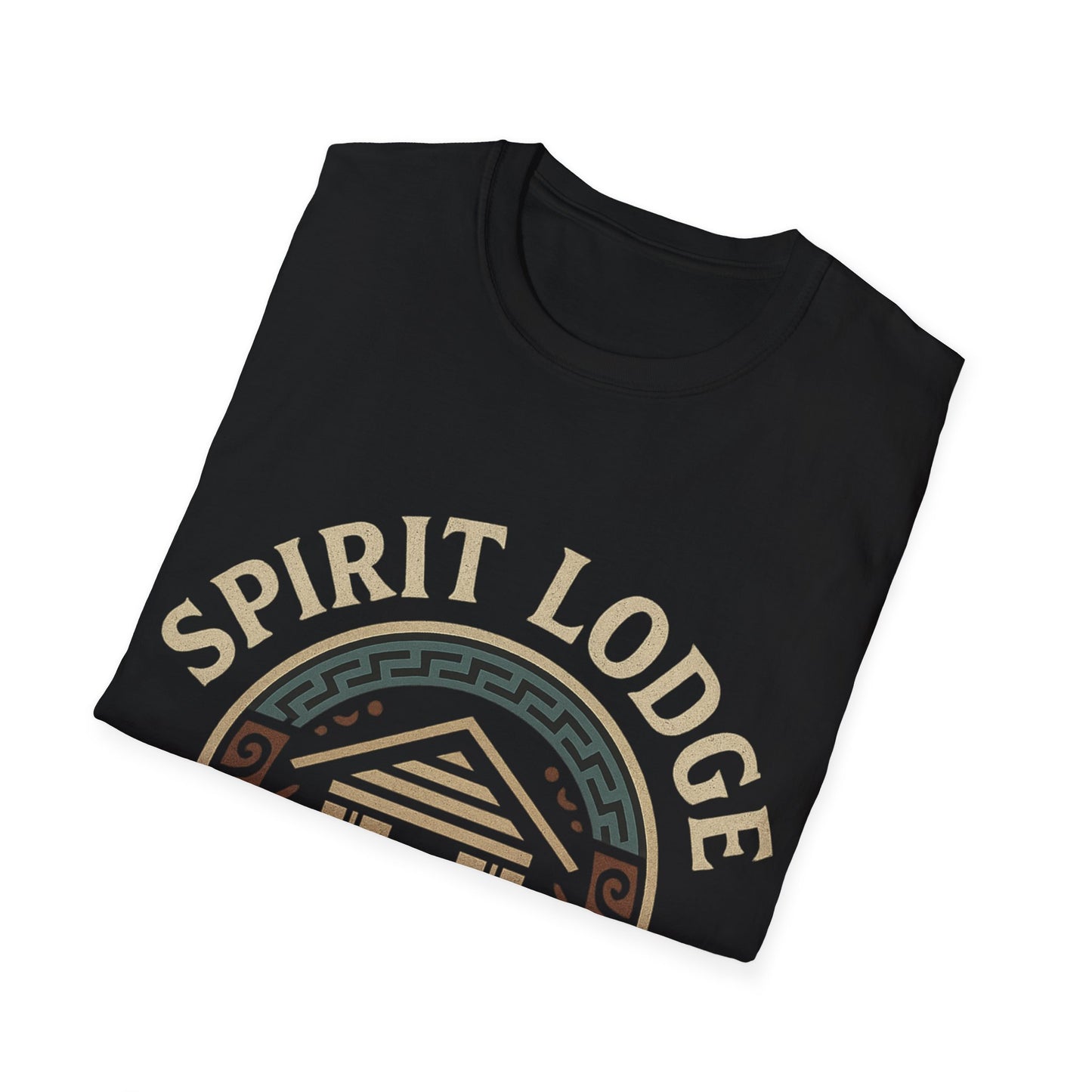 Spirit Lodge Alaska Tee – Rustic Cabin Design