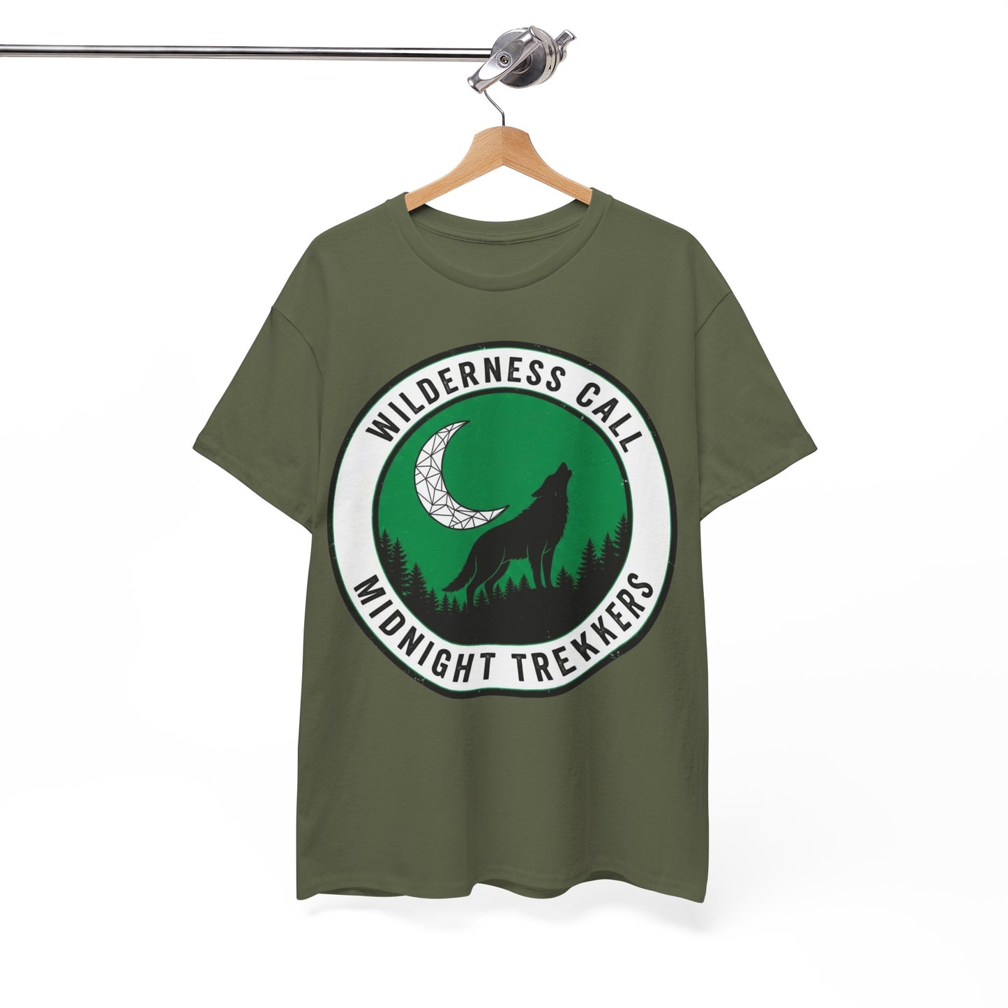 Wilderness Call: Midnight Trekkers Wolf Moon Tee